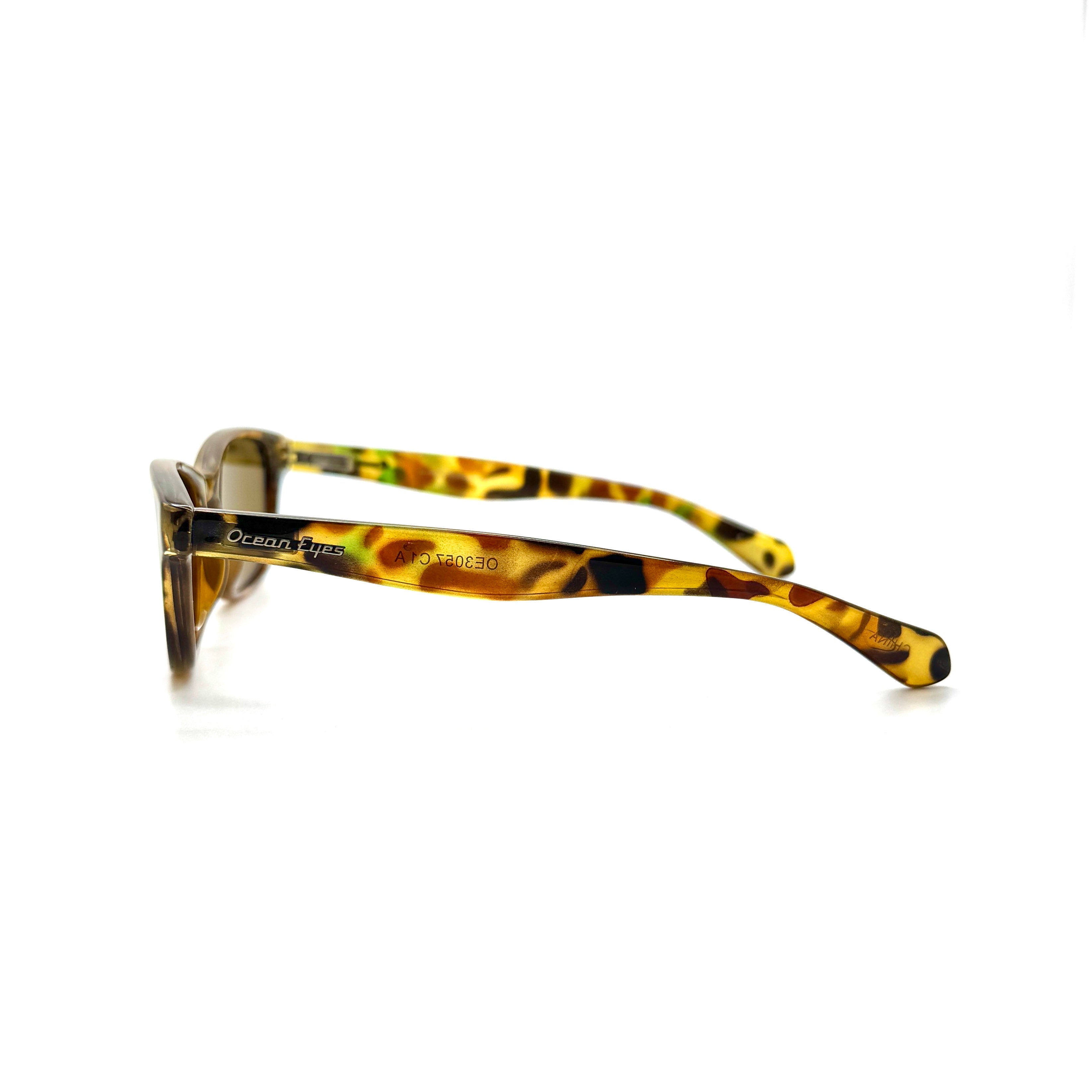 Molokai - Shiny Tortoise w/Green with Green Mirror Lenses