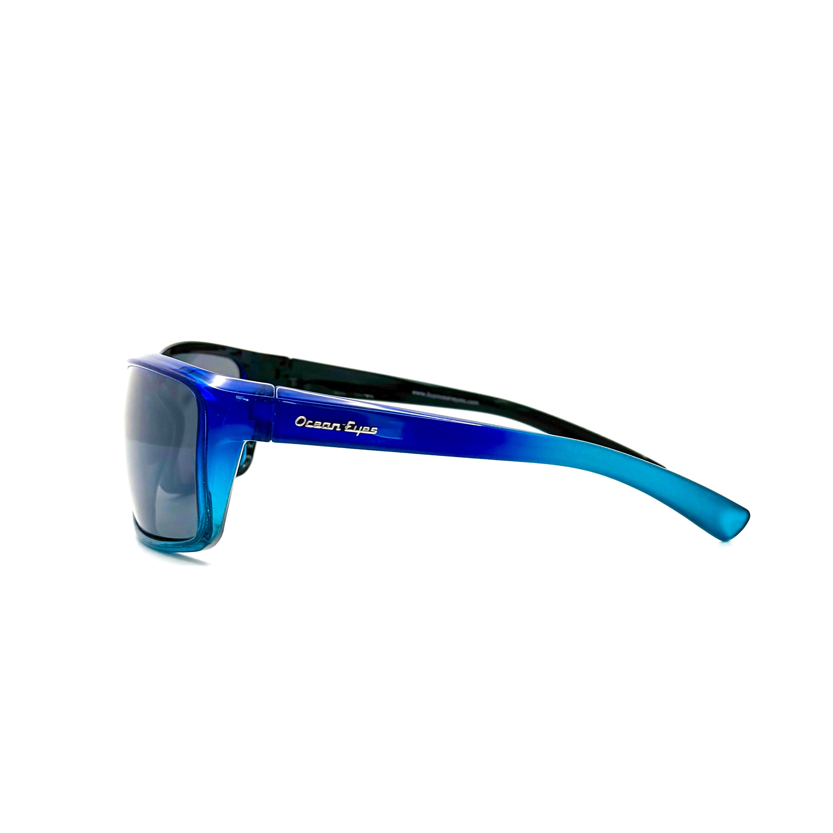 Salty Dog PC-Shiny 2 Toned Blue Frame with Smoke Lenses