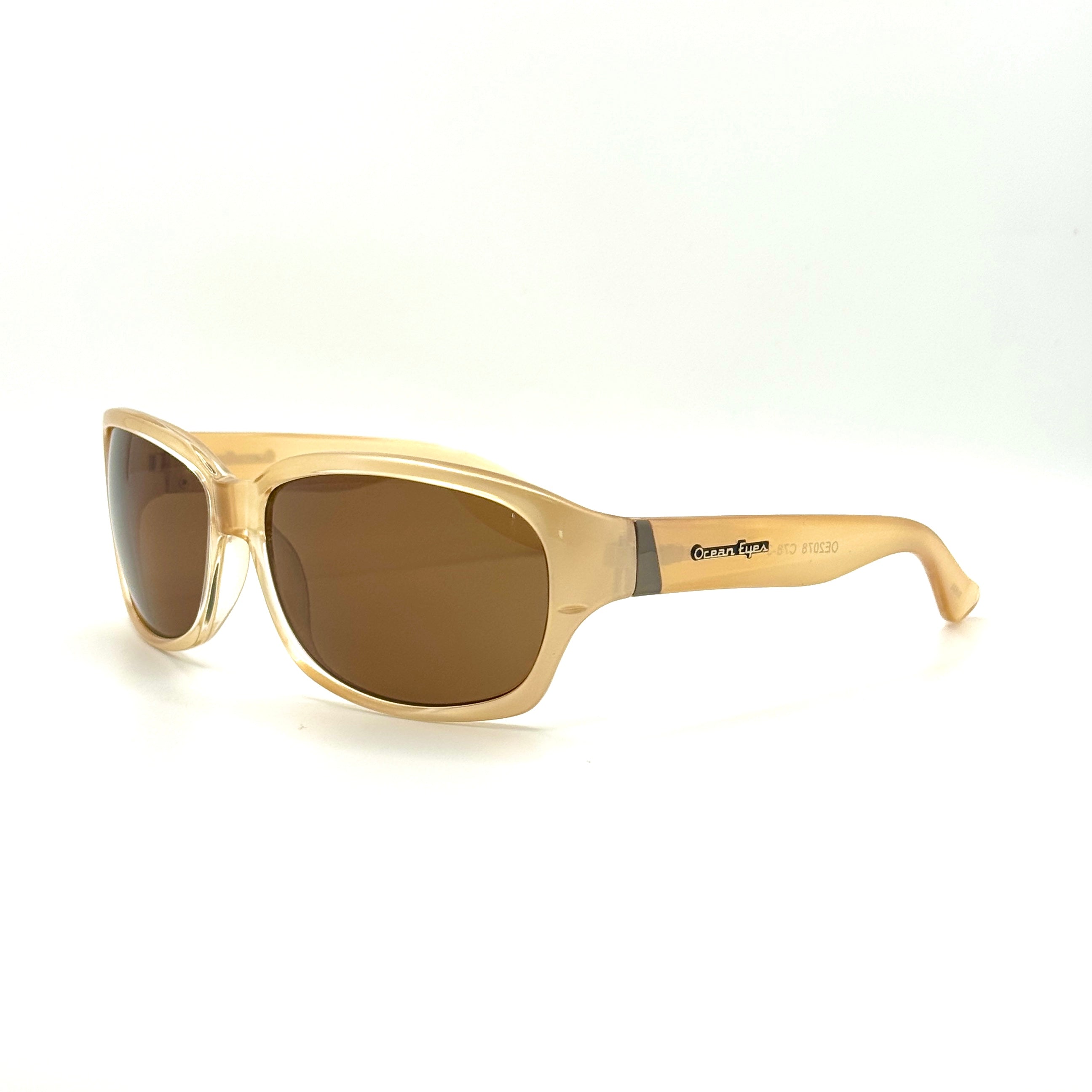 Bimini - Shiny Champagne Frame with PC Polarized Amber Lenses 2078-3