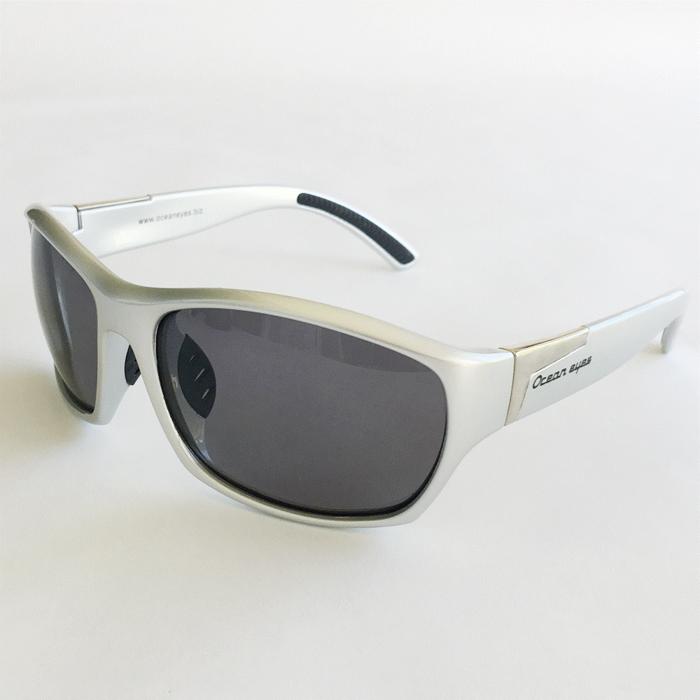 Tornado - Shiny Silver Frame with Smoke Lenses 2043