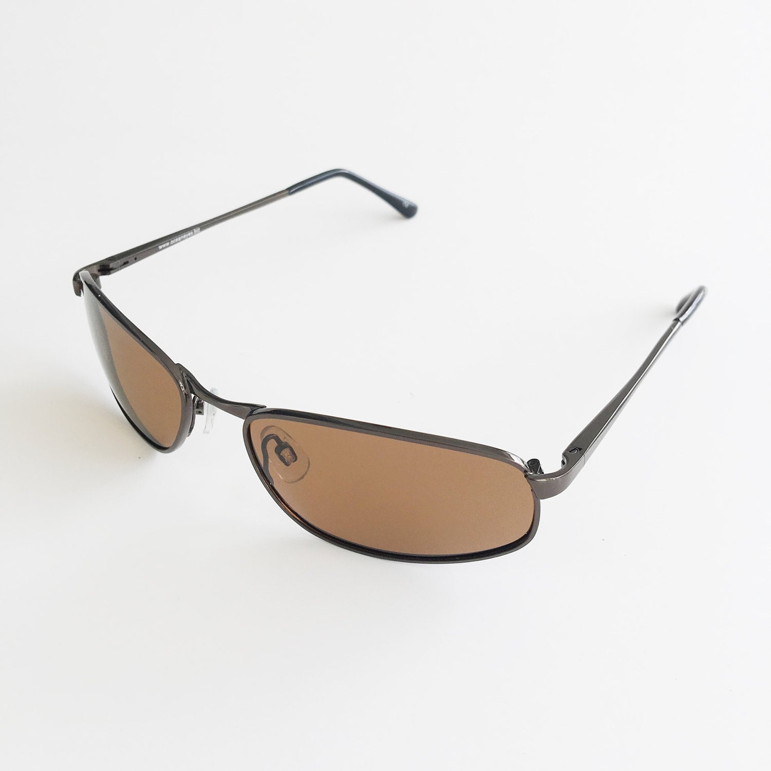 Key Largo - Shiny copper Metal Frame with Amber Lenses