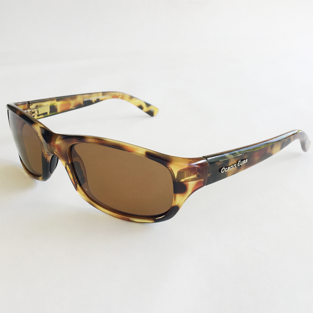 Bombora -Light Brown Tortoise Frame with Amber Lenses 2056-1