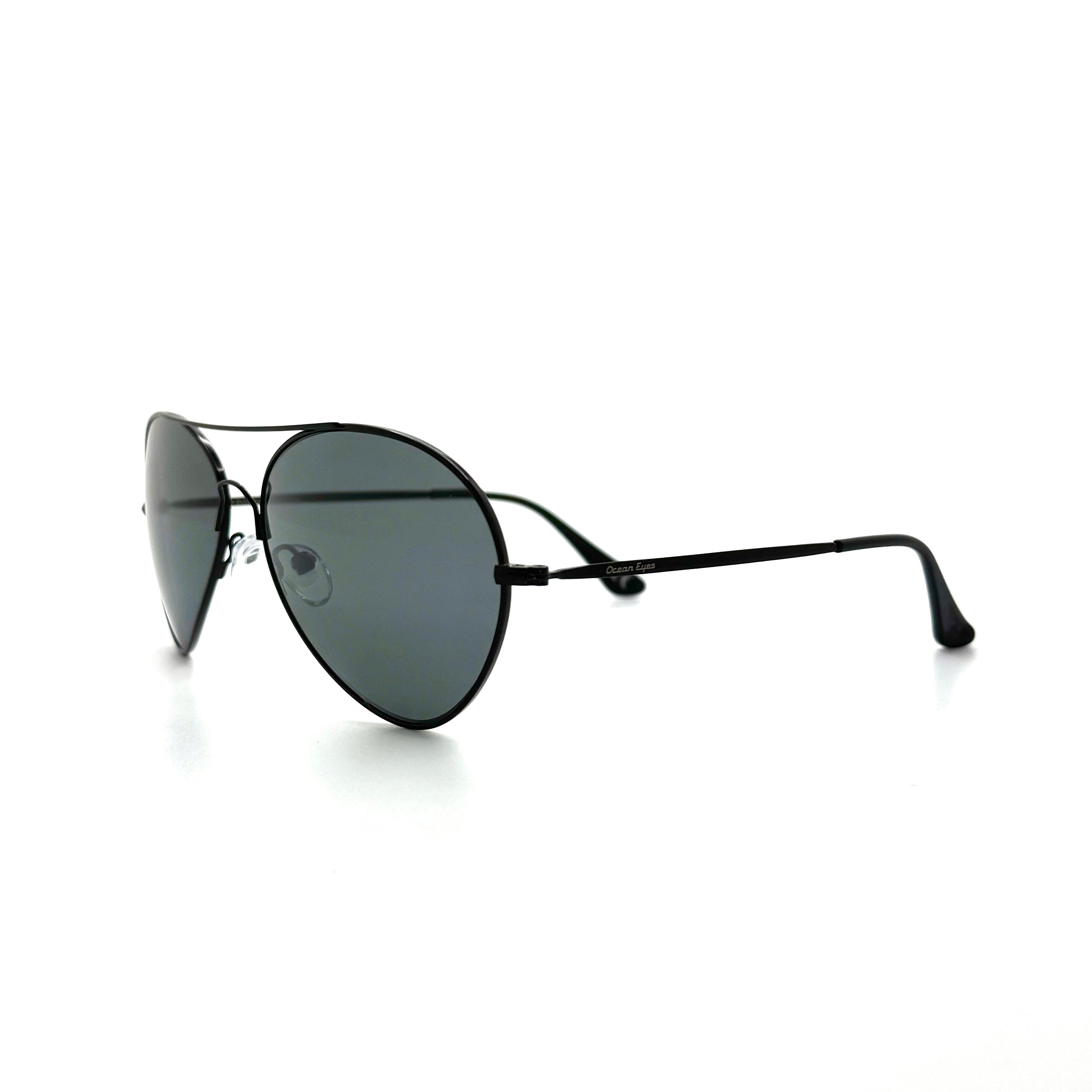 Havana PC – Shiny Black Metal Frame with Smoke Lenses 2073PC-1