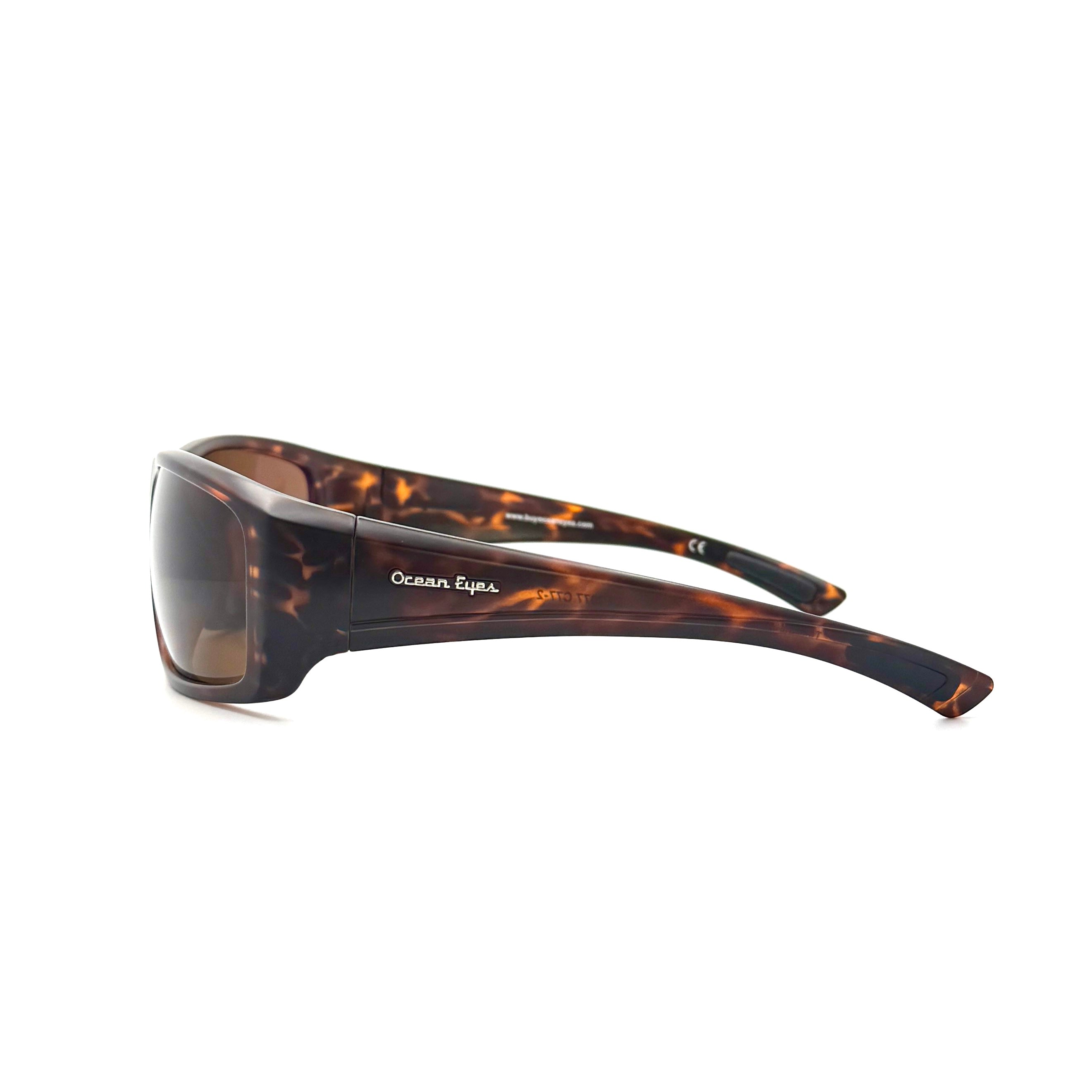 Cayo Hueso - Matte Dark Tortoise Frame with PC Polarized Amber Lenses 2077-2