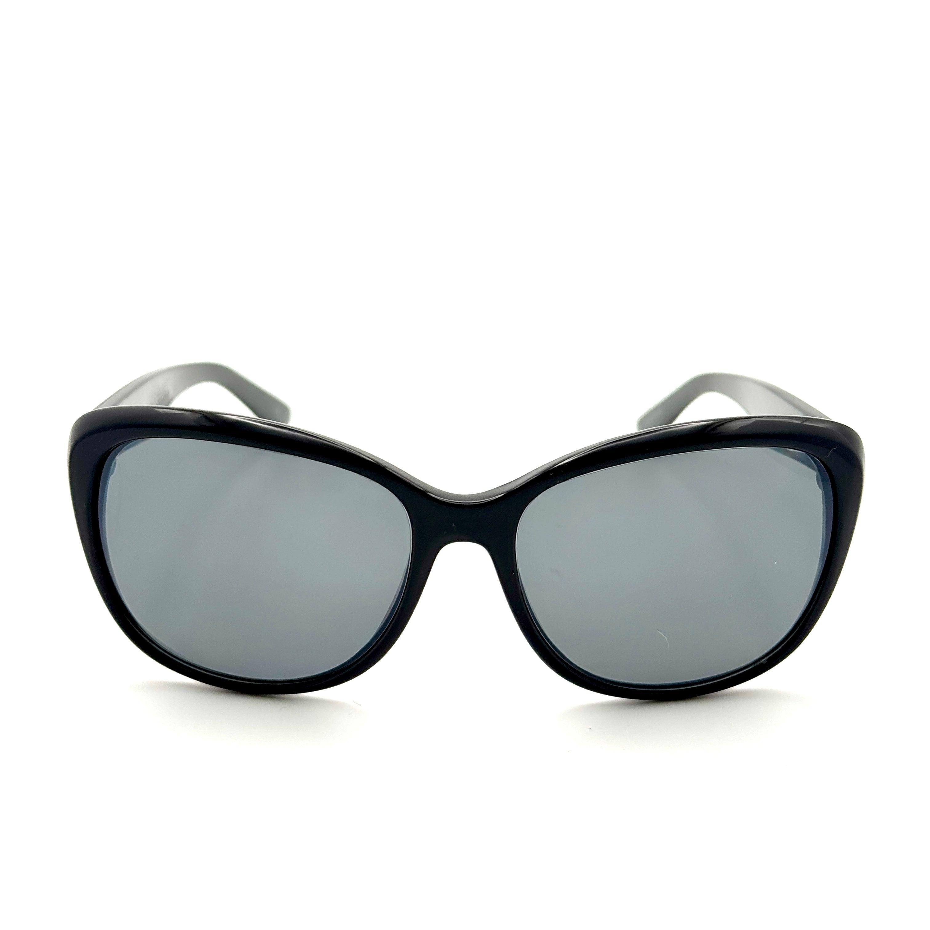 Kauai -Black and Dark Gray Frame with Smoke Lenses 2055PC-1