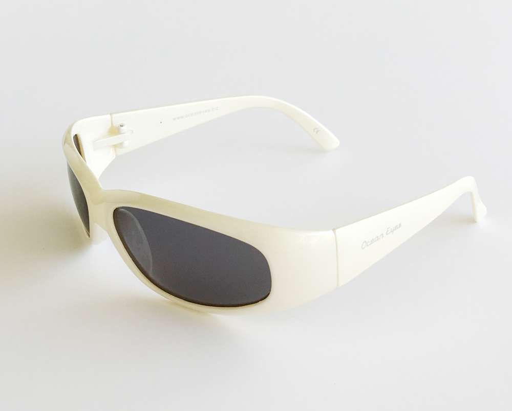 Little Coolie Kid's - Pearl White Frame with Smoke Lenses 2002-1