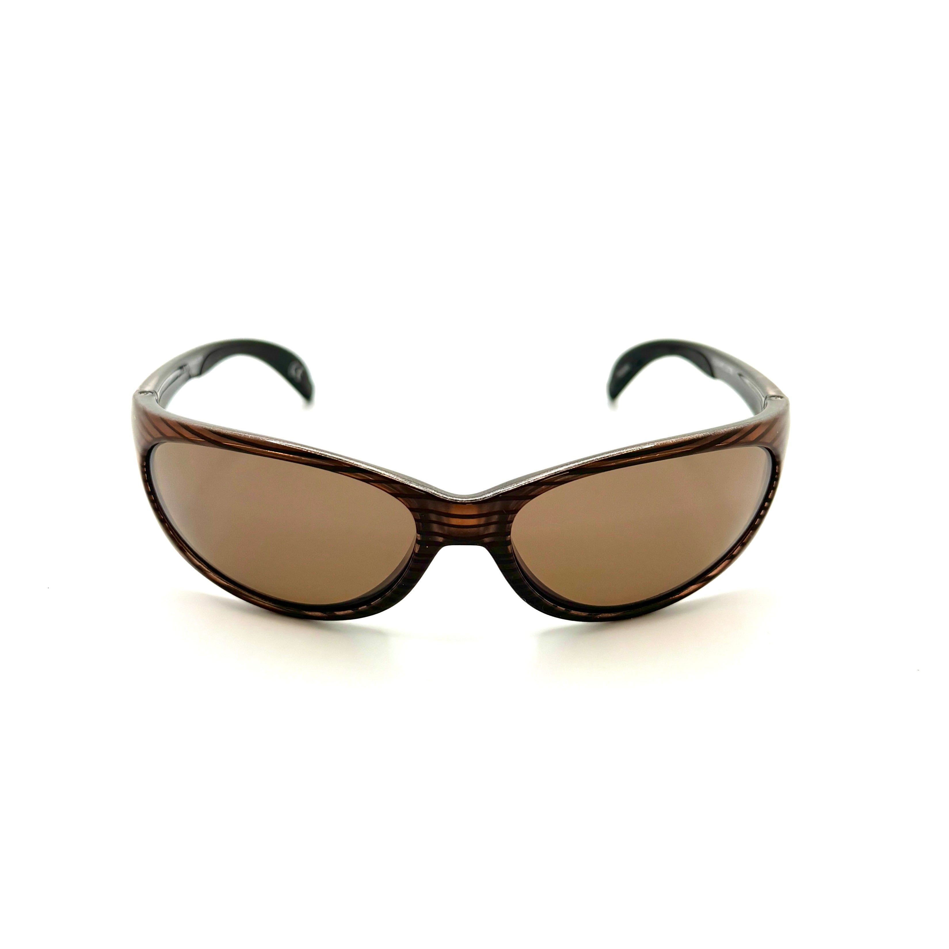 Mariner PC - Shiny Woodgrain Frame with Amber Lenses