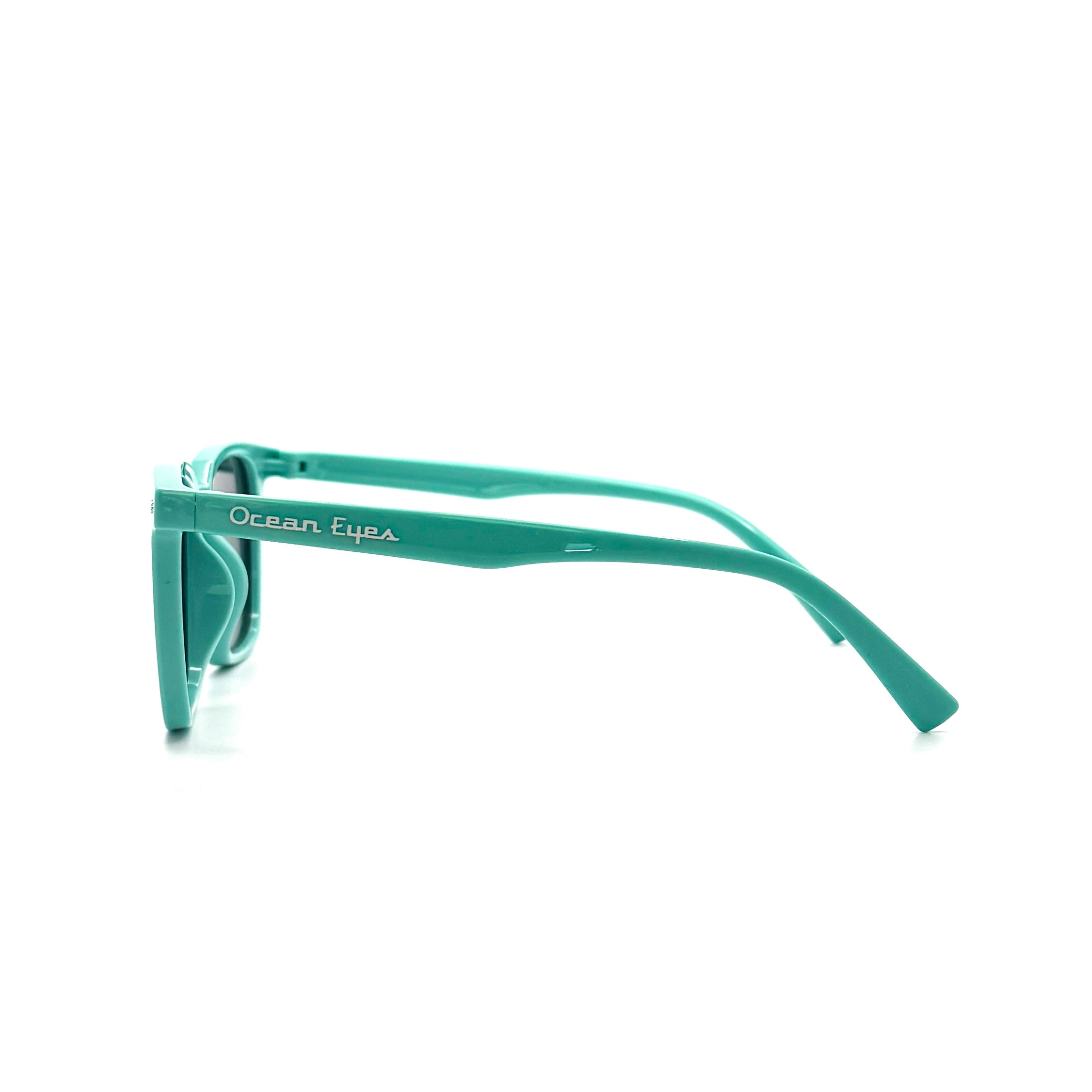 Starfish - kids shiny turquoise frame w/polarized smoke lenses 2064-4