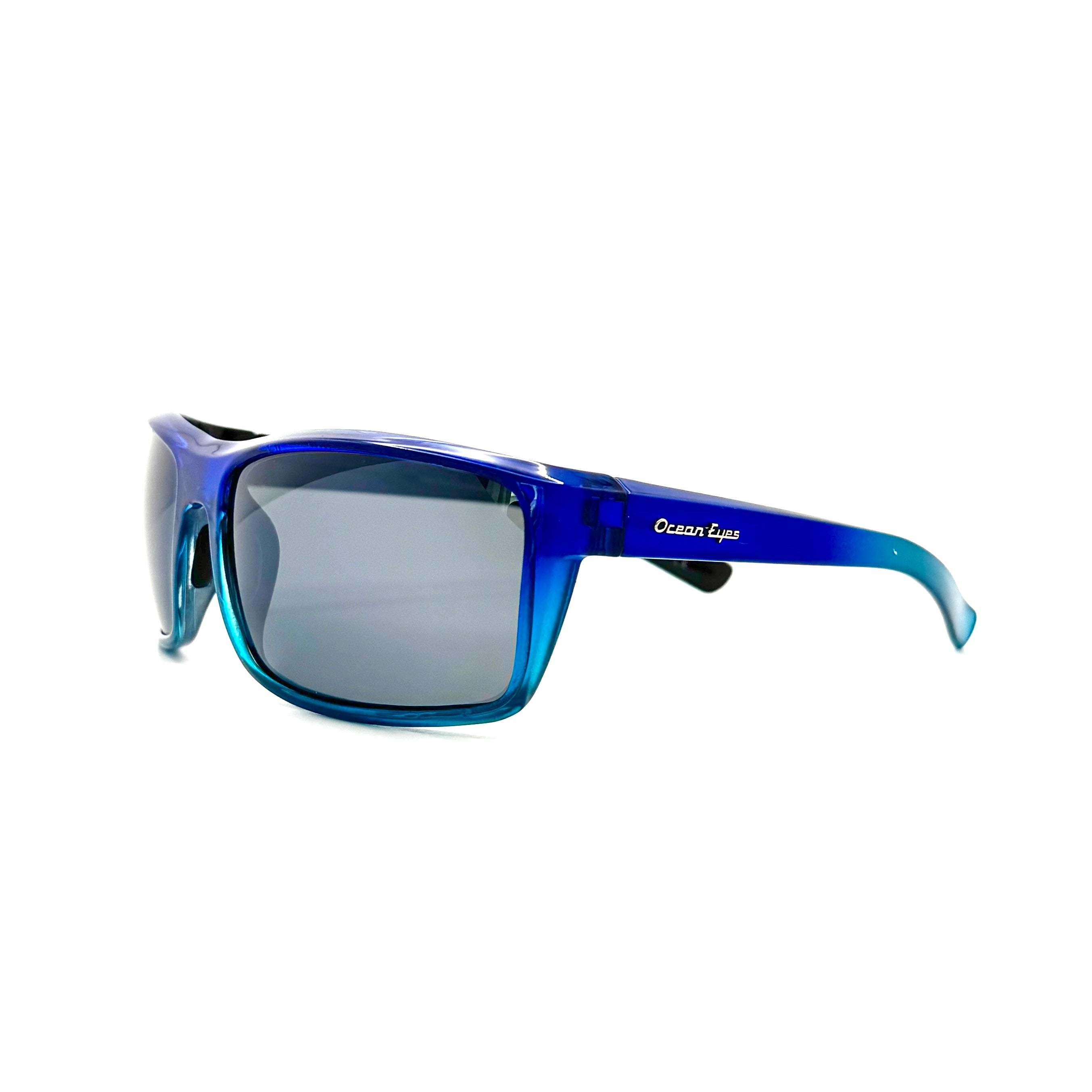 Salty Dog PC-Shiny 2 Toned Blue Frame with Smoke Lenses