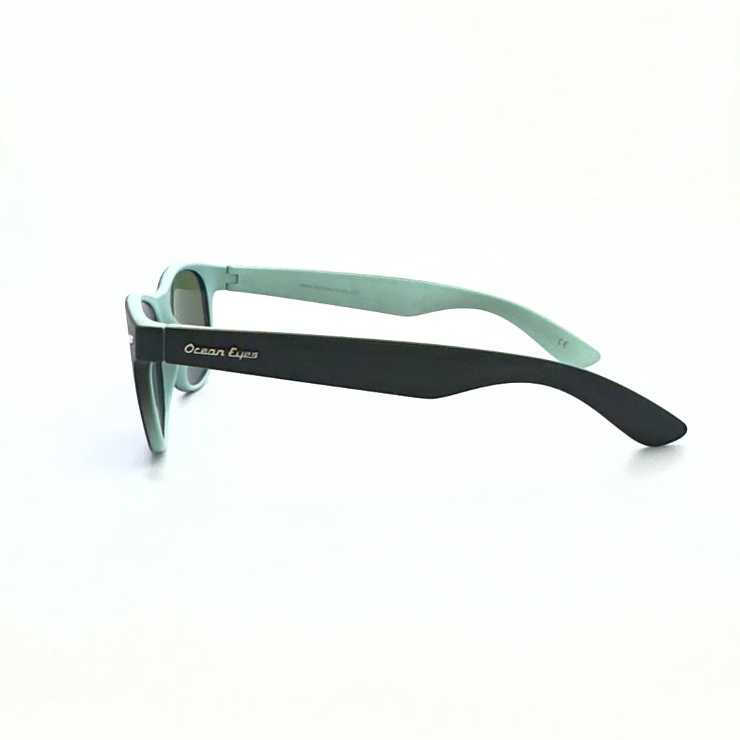 Phat Kat - Matte Black and Light Gray Frame with Blue Mirror Lenses 3051PC-1