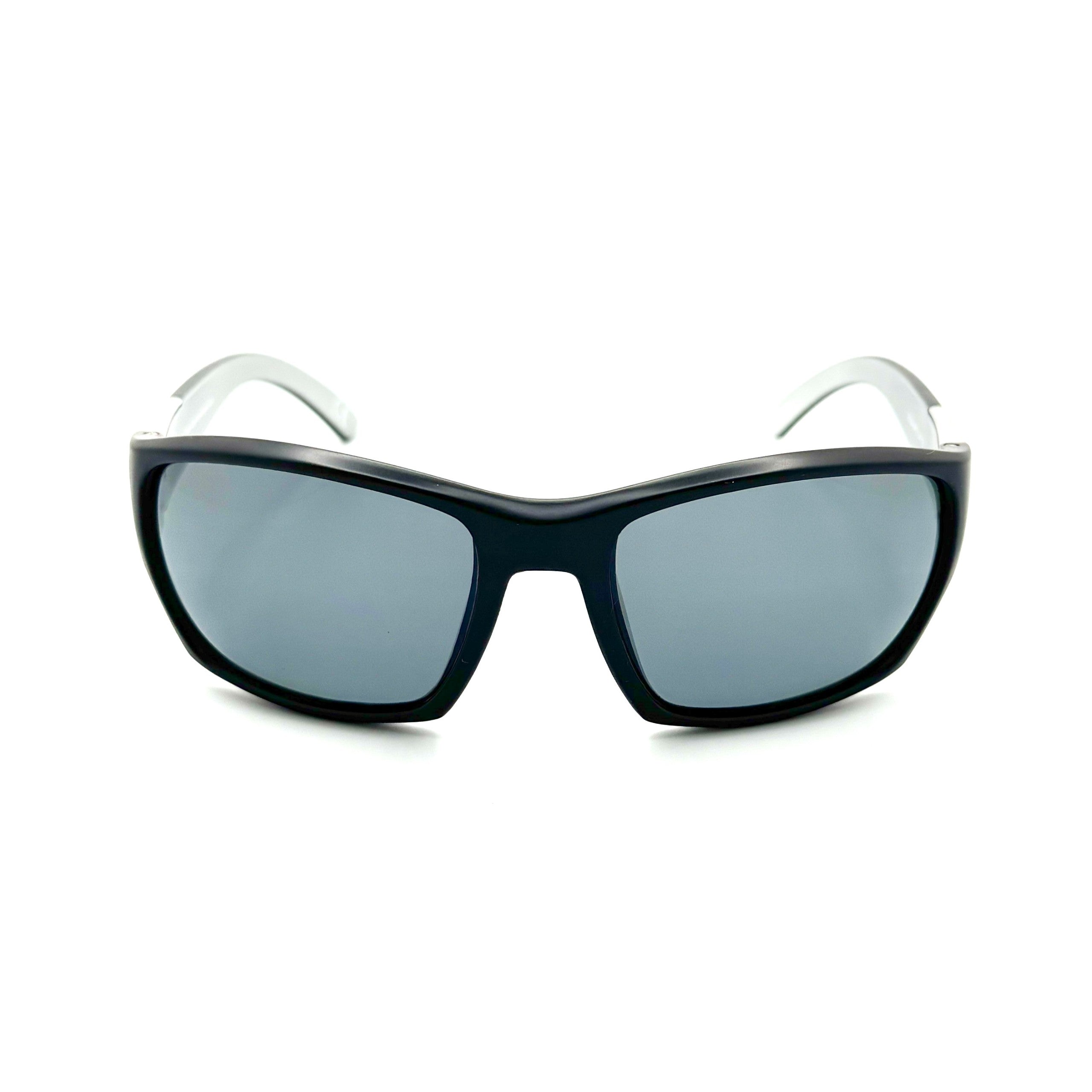 Tornado – Matte Black w/Silver Frame with Smoke Lenses 2043PC-1