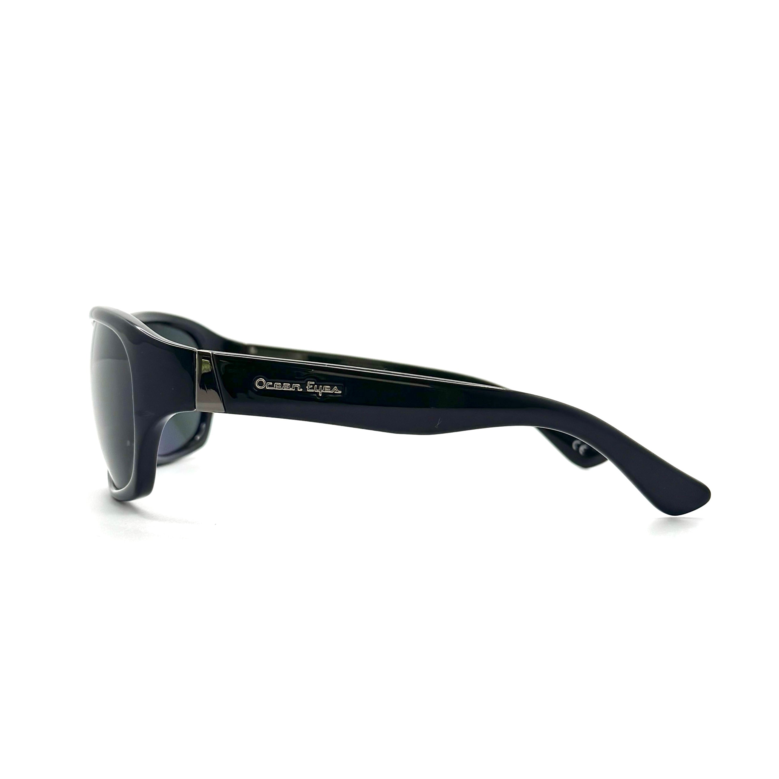 Bimini - Shiny Black Frame with PC Polarized Smoke Lenses 2078-1