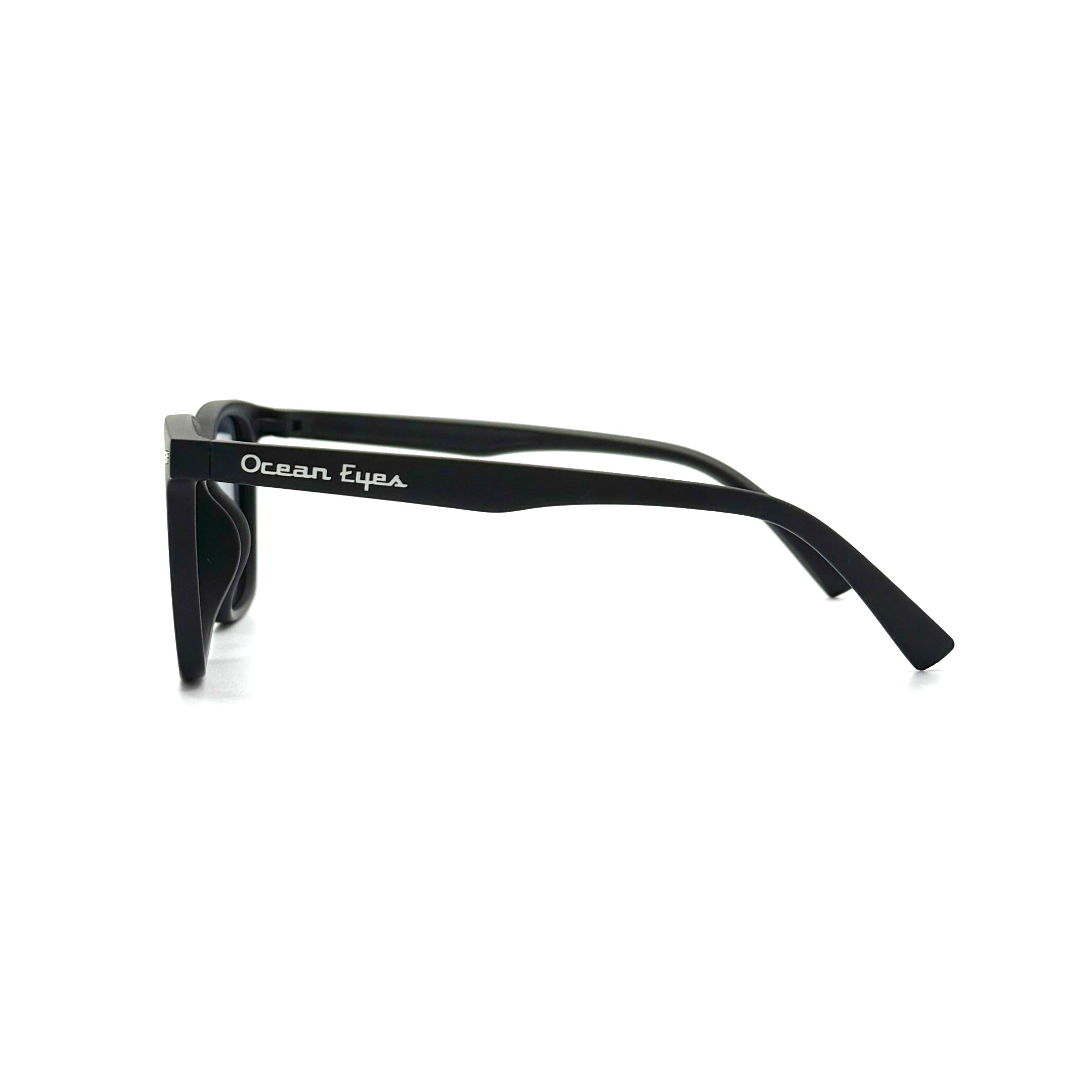 Starfish - kids matte black frame w/polarized smoke lenses 2064-1