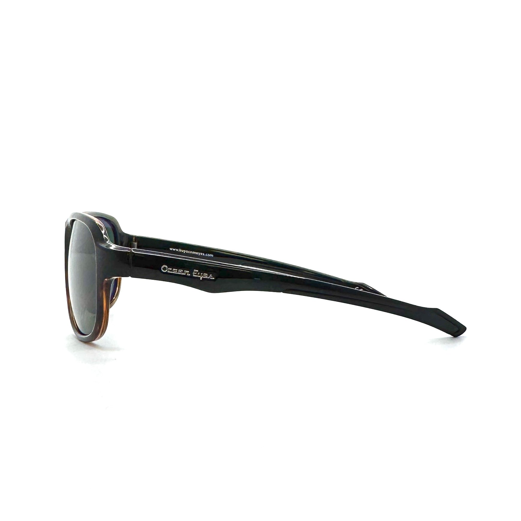St Croix - Shiny Black and Tortoise Frame with PC Polarized Lenses