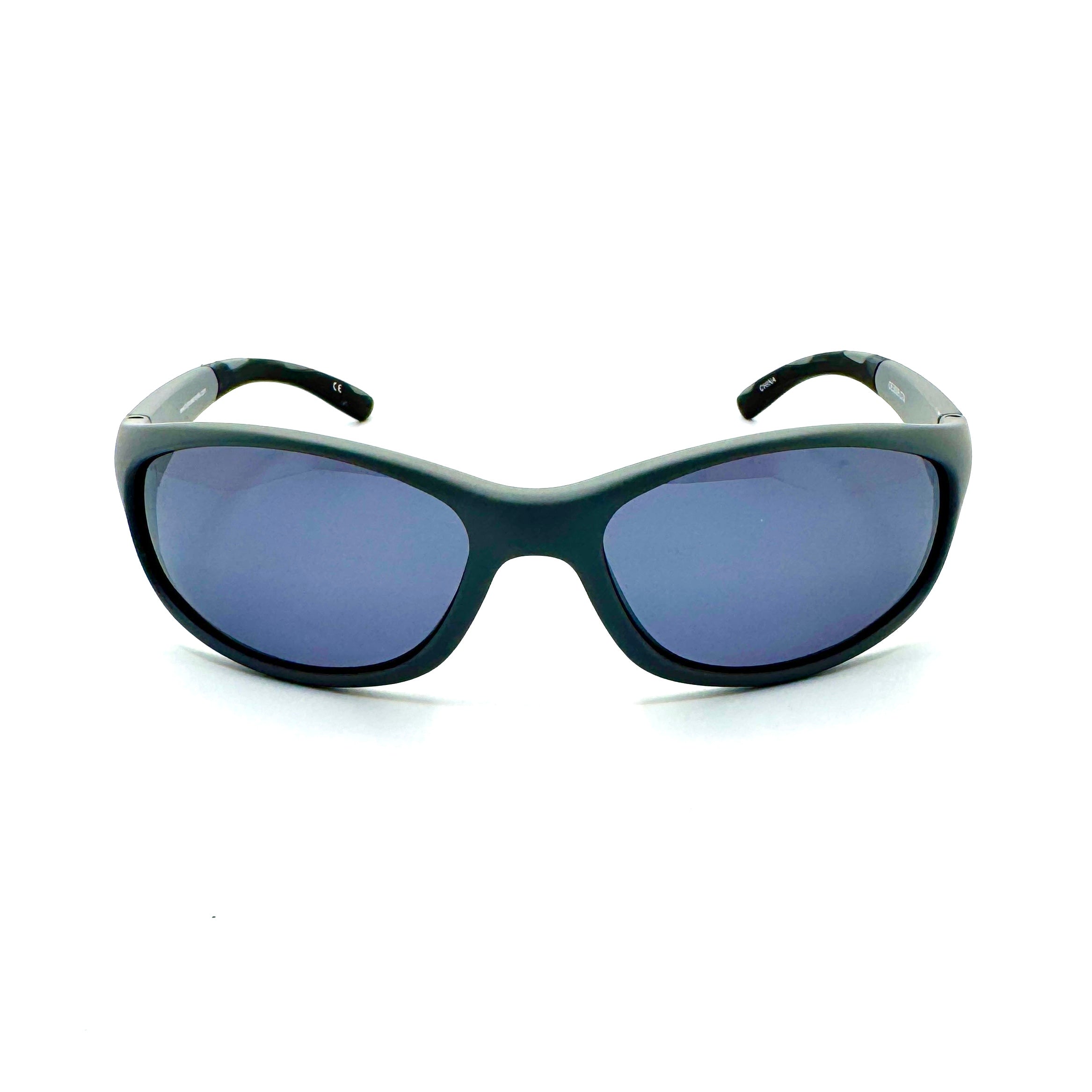 Key West - Matte Gray Frame with Silver Mirror TAC Lenses