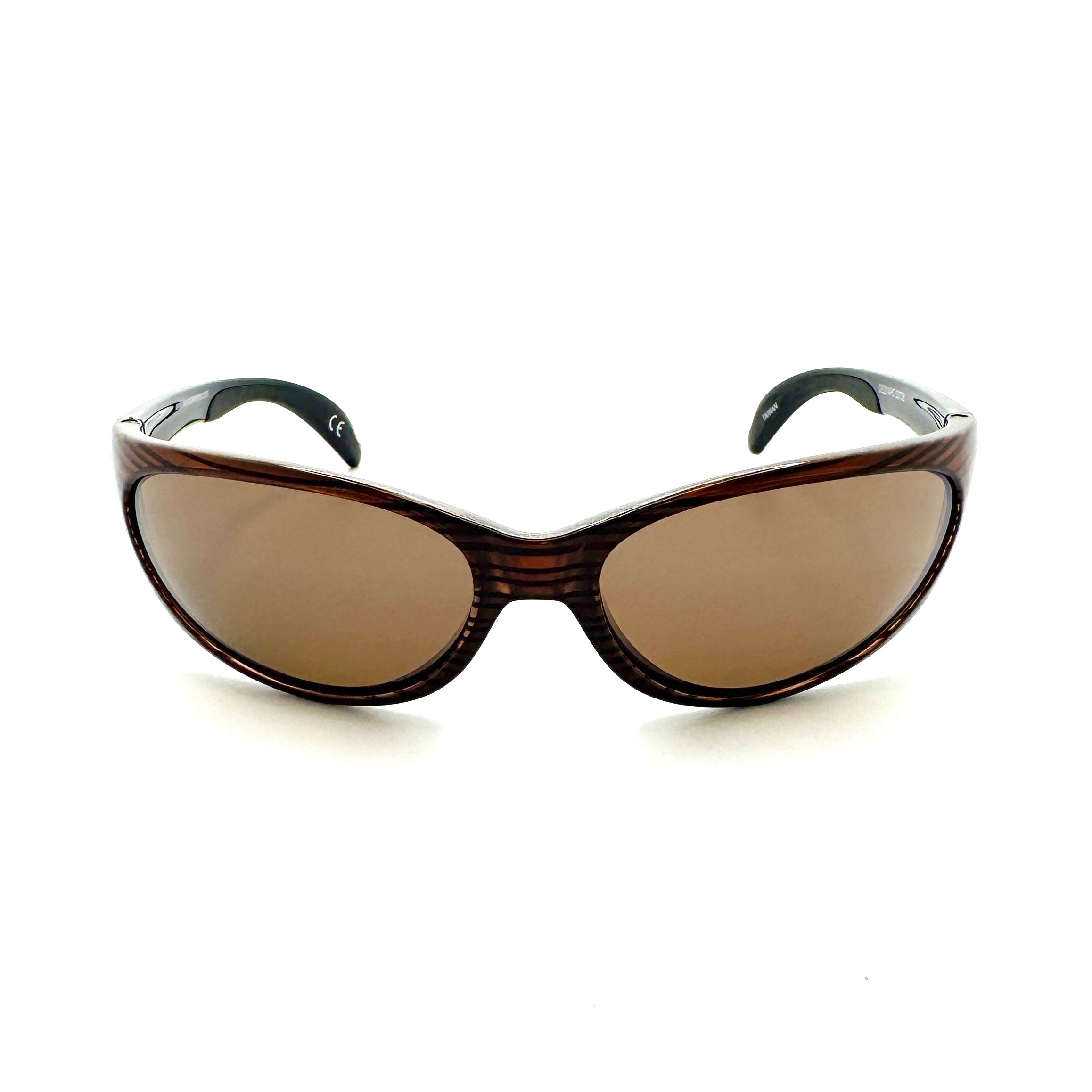 Mariner PC - Shiny Woodgrain Frame with Amber Lenses