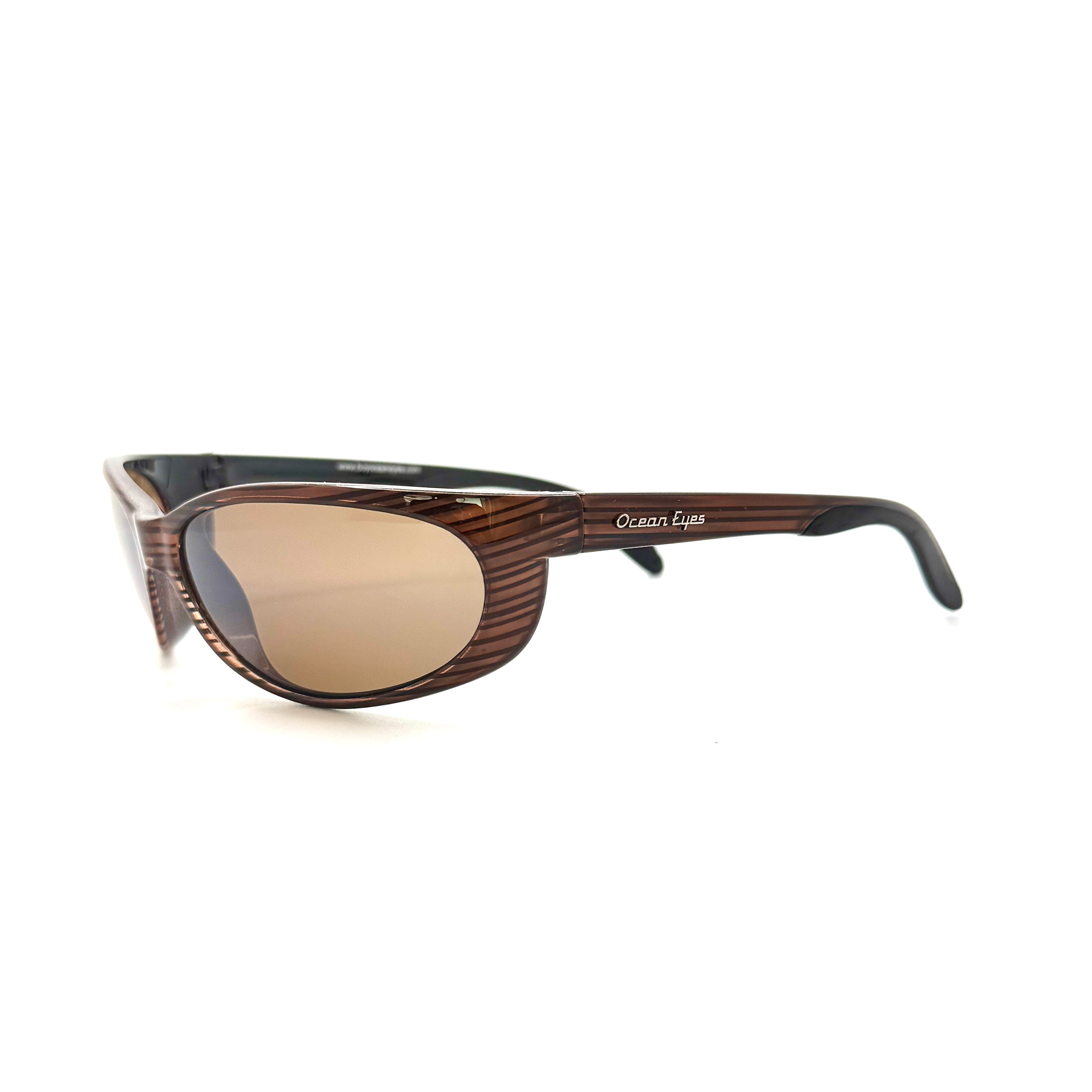 Mariner PC - Shiny Woodgrain Frame with Amber Lenses