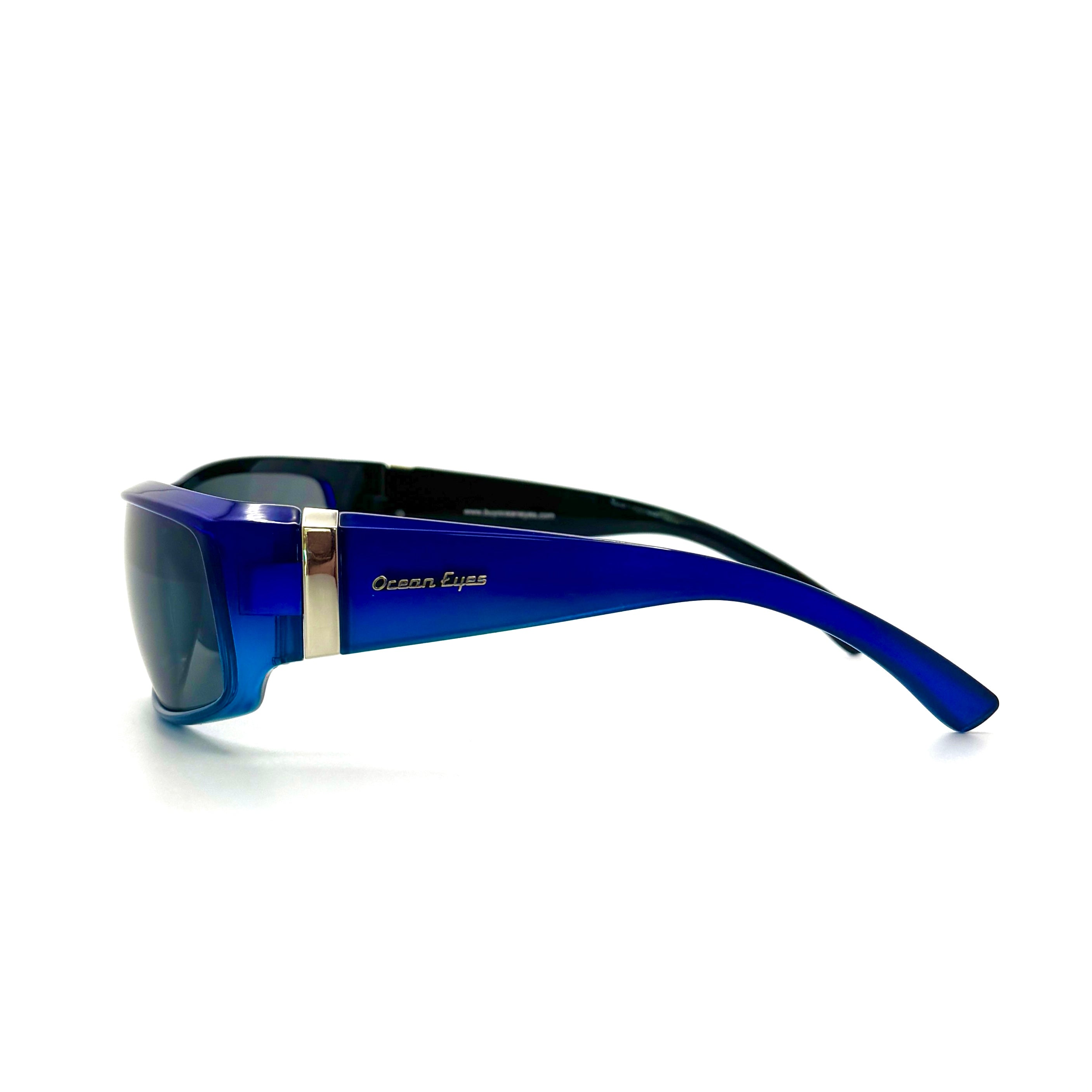 Sportsman PC –Two Toned Blue Frame with Smoke Lenses 2038PC-4