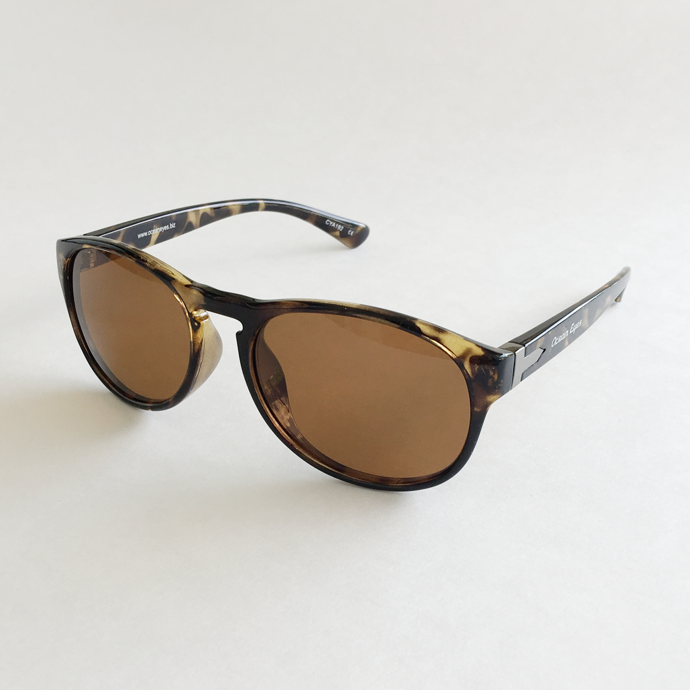 Small Kat -Dark Multi Brown Frame with Amber Lenses 2049-5