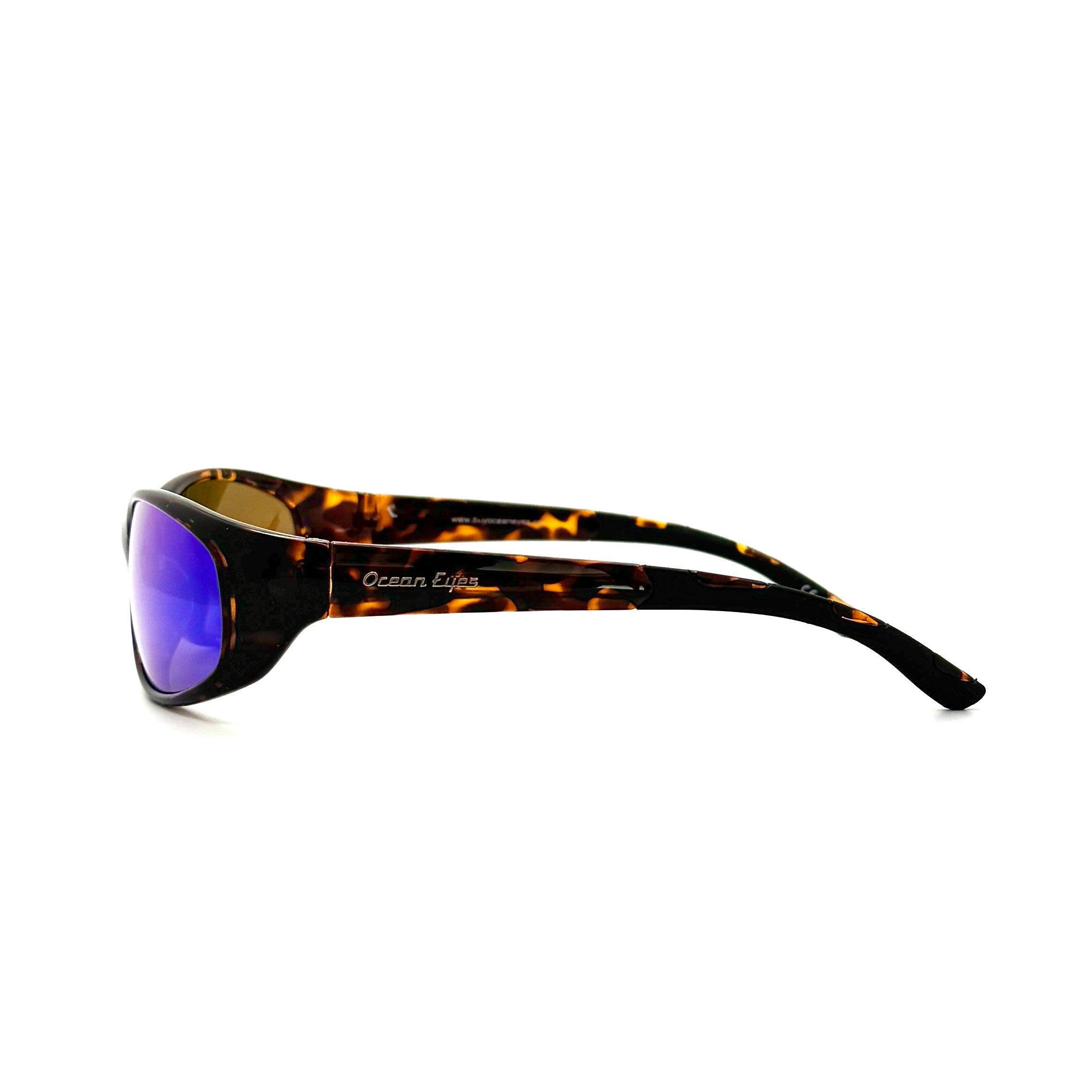 Key West - Shiny Tortoise Frame with Green Mirror Lenses 3006PC-3