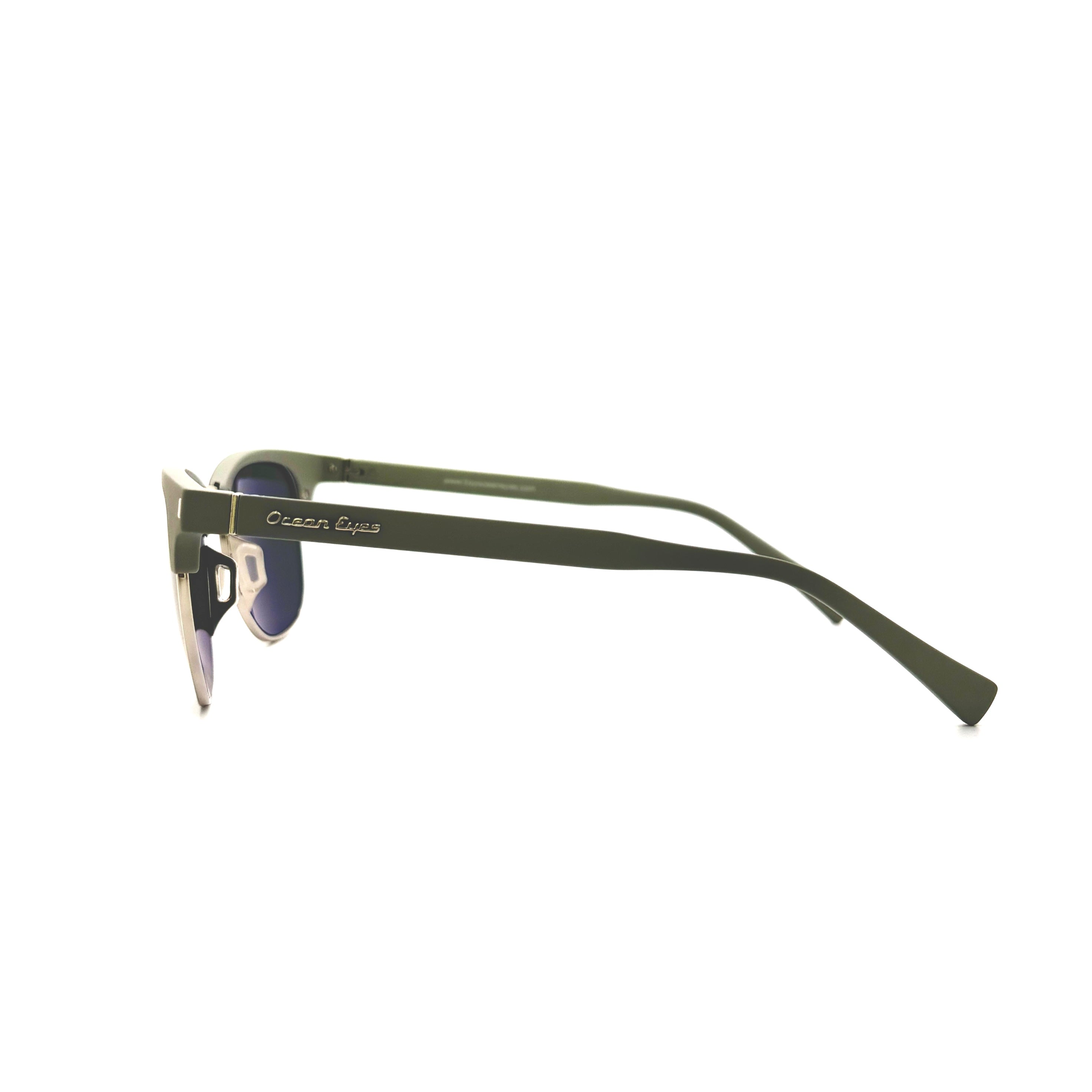 Aruba - Matte Light Gray and Silver Frame with Smoke Lenses 2071PC-5