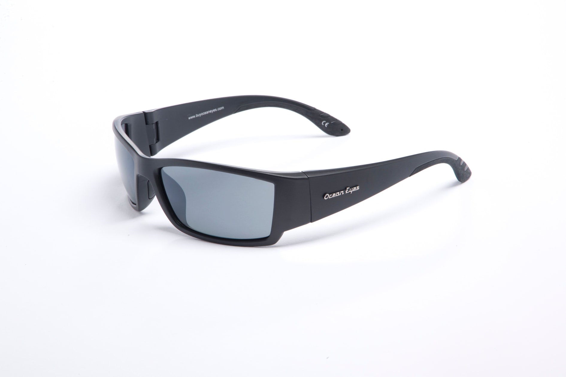Fish On - Matte Black Frame with Smoke Glass Lenses  5050-1