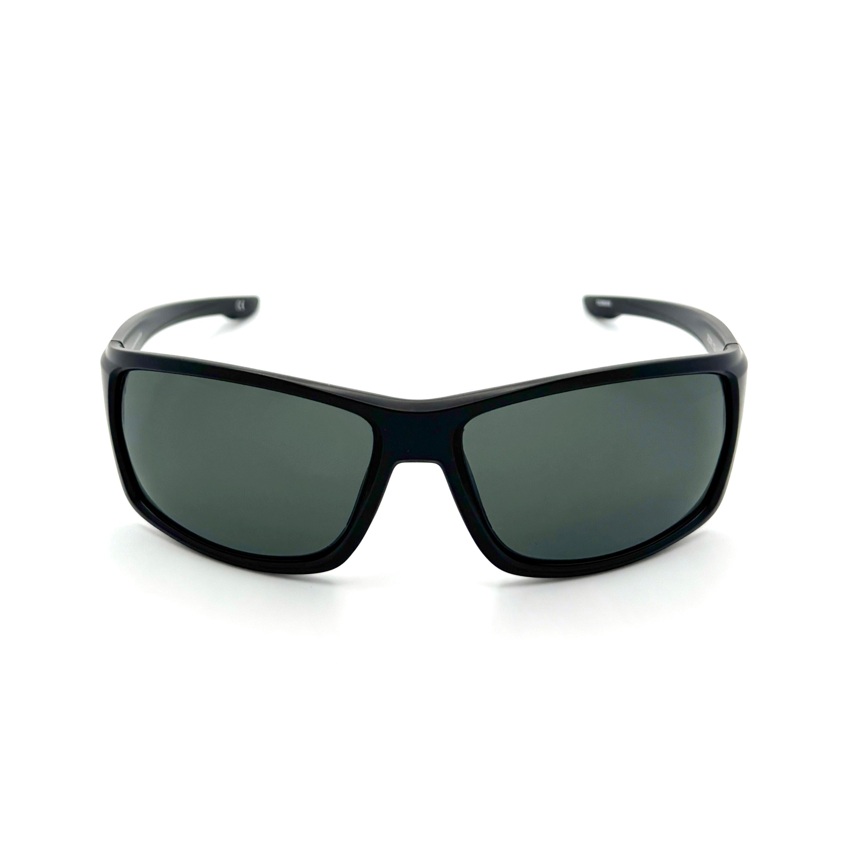 Baja - Matte Black Frame with PC Polarized Smoke Lenses  2076-1