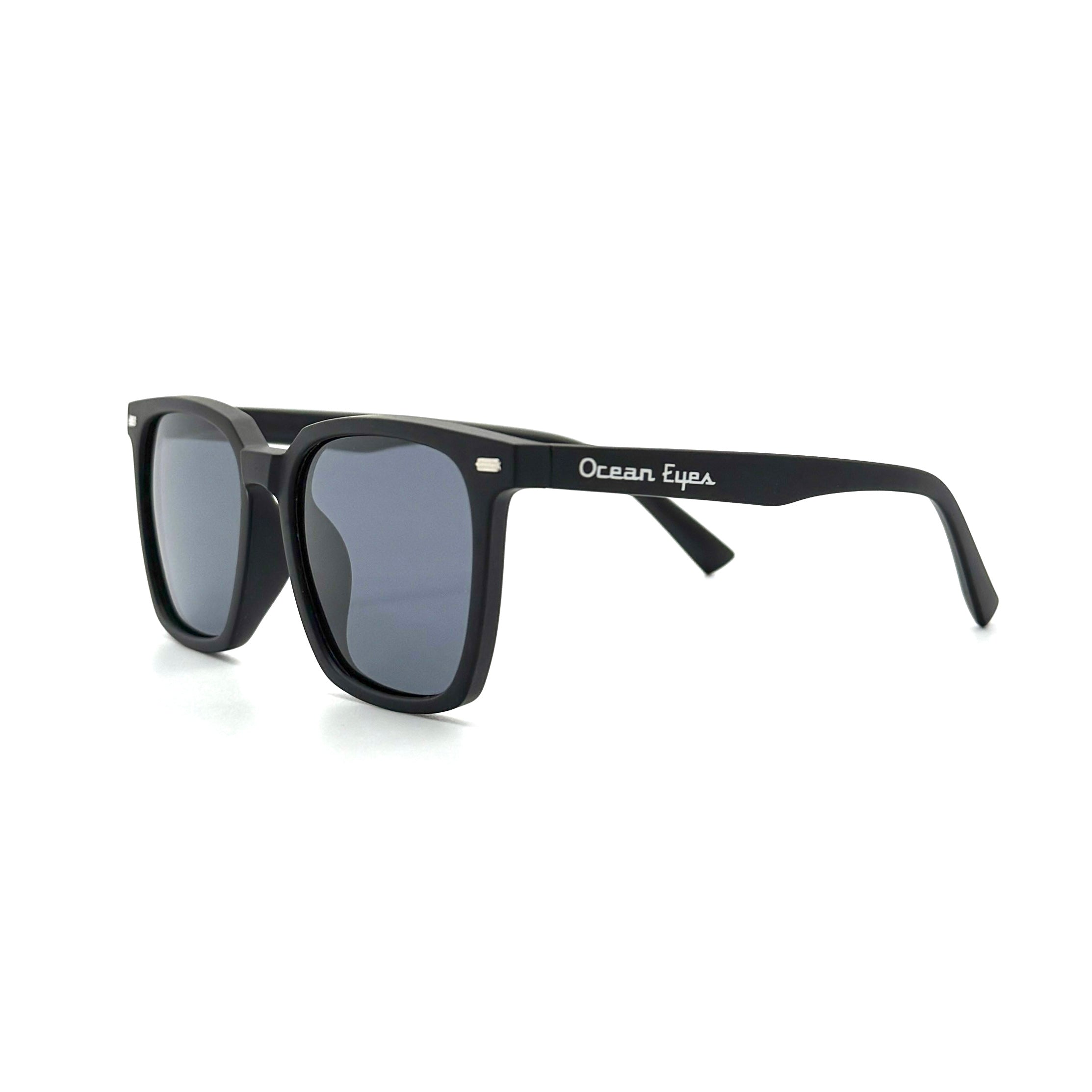 Starfish - kids matte black frame w/polarized smoke lenses  2064-1