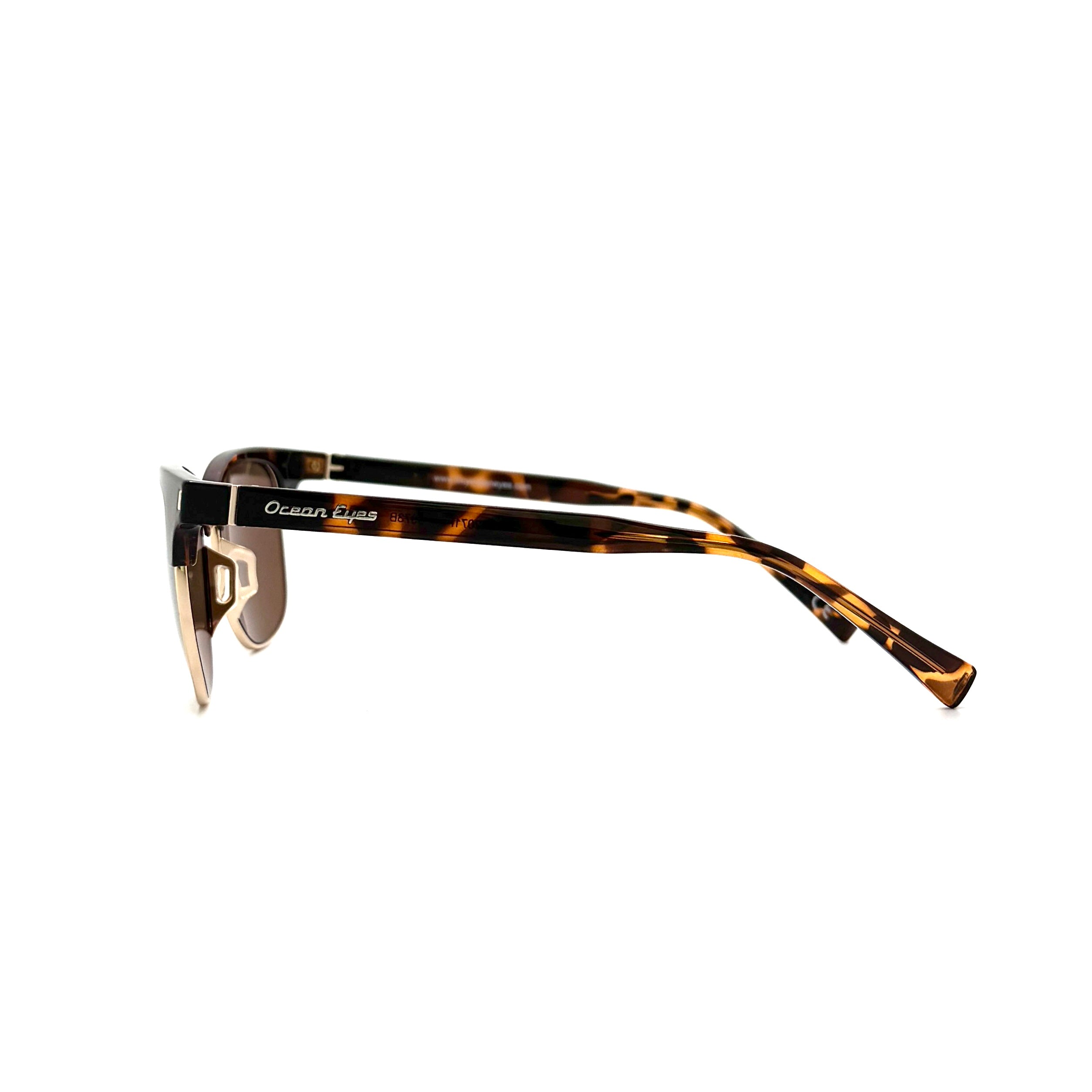 Aruba– Shiny Tortoise and Gold Frame with Amber Lenses 2071PC-2