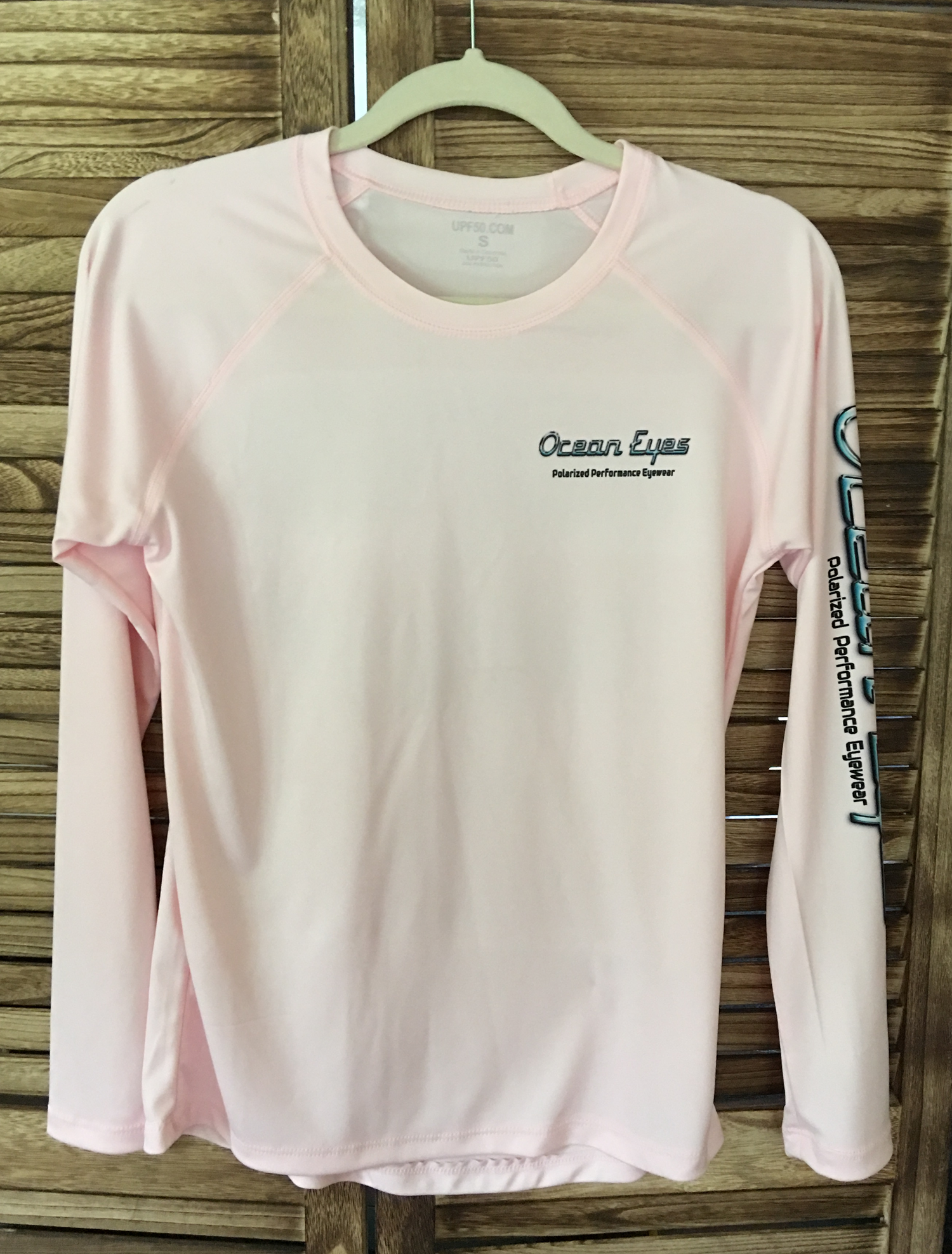 Women's Long Sleeve UPF 50 Sun Shirts w/cast net design