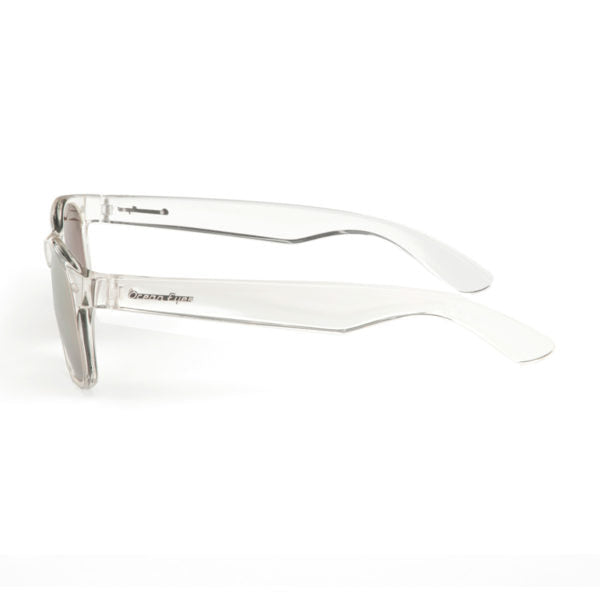Phat Kat PC- Crystal Clear Frame with Mirror Pink Lenses 3051-3