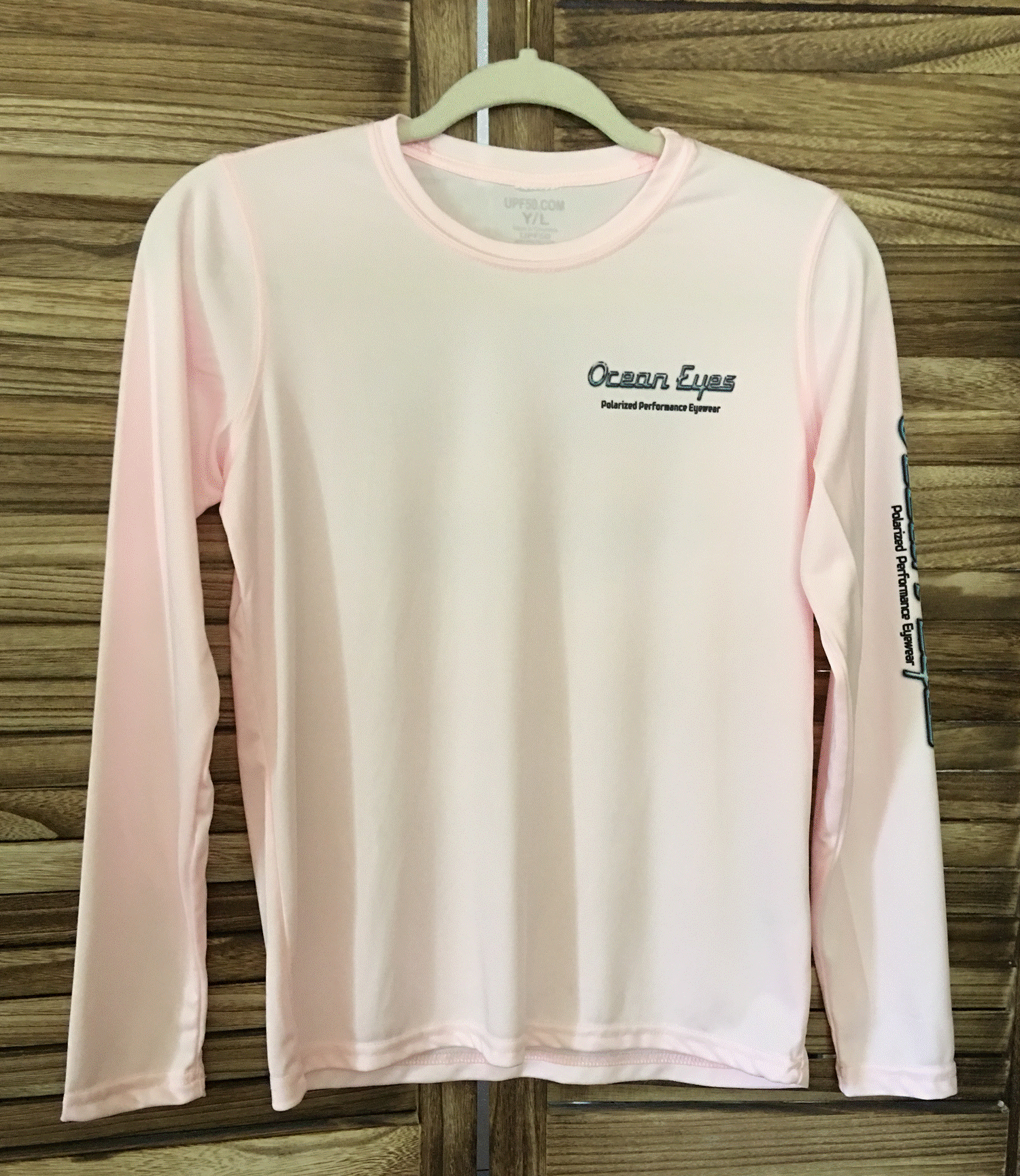 Junior's Long Sleeve UPF 50 Sun Shirt w/Cast Net Design