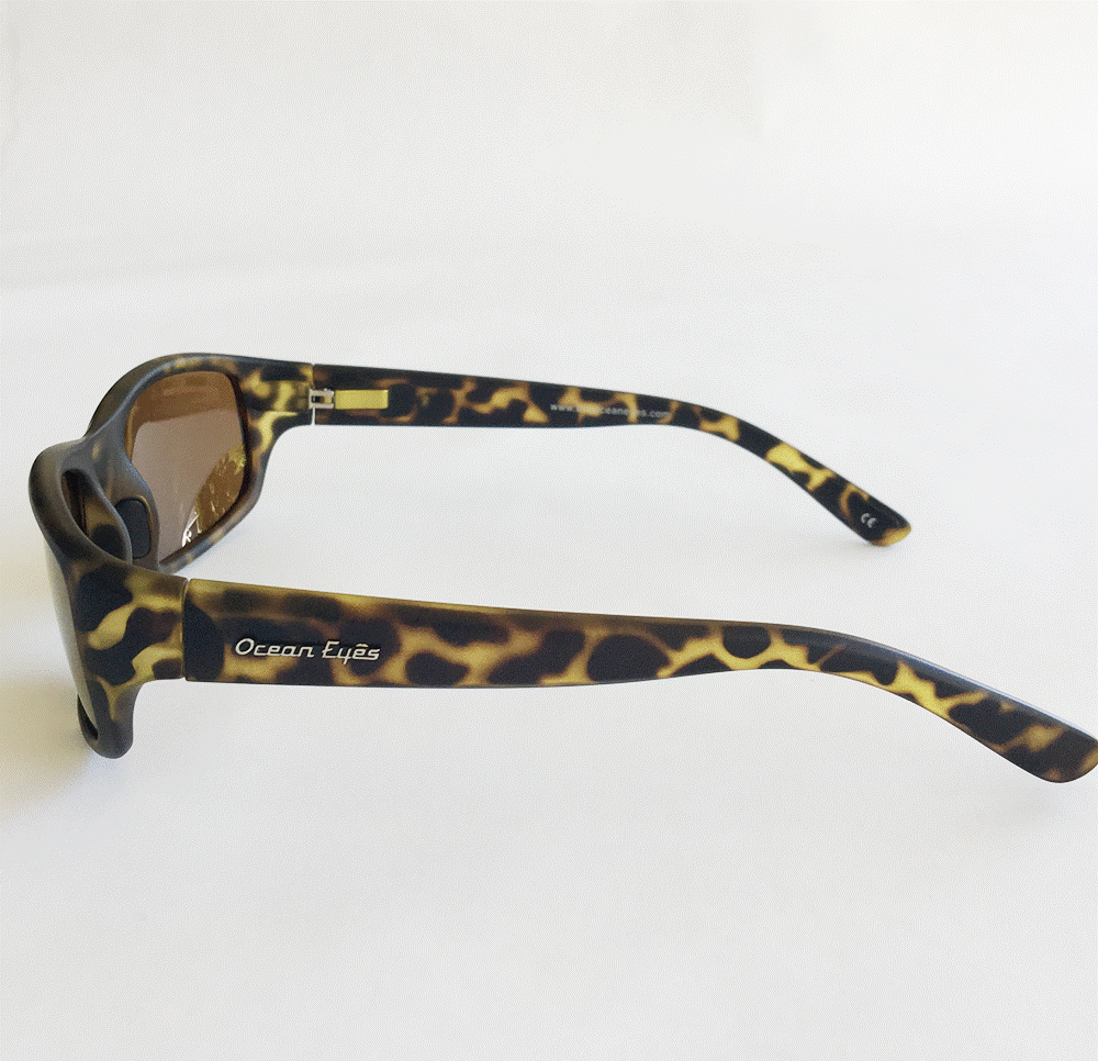 Bombora - Matte Dark Brown Tortoise Frame with Amber Lenses 2056-2