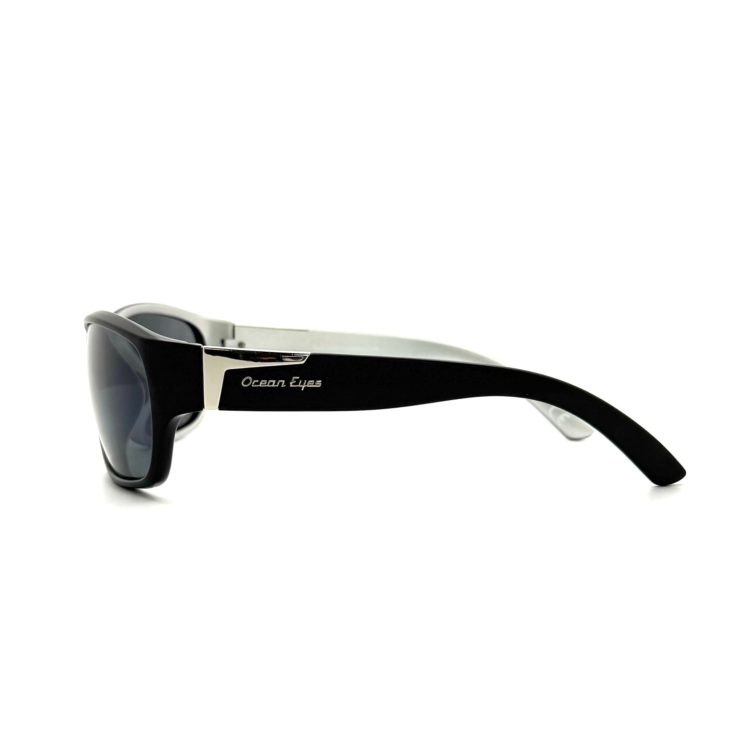 Tornado – Matte Black w/Silver Frame with Smoke Lenses 2043PC-1