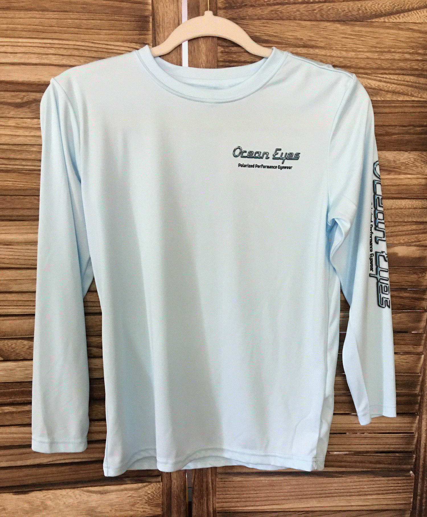 Junior's Long Sleeve UPF 50 Sun Shirt w/Cast Net Design
