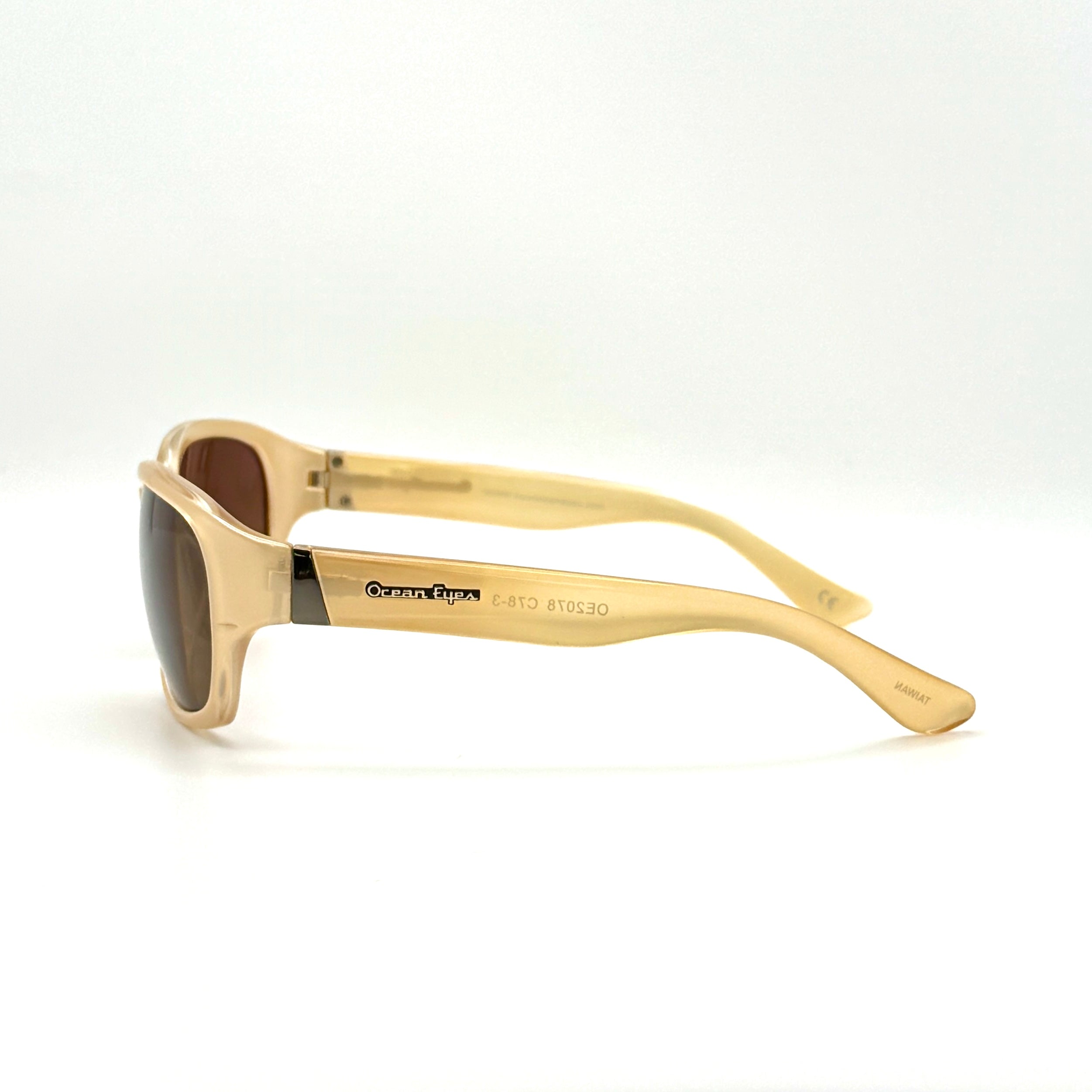Bimini - Shiny Champagne Frame with PC Polarized Amber Lenses  2078-3
