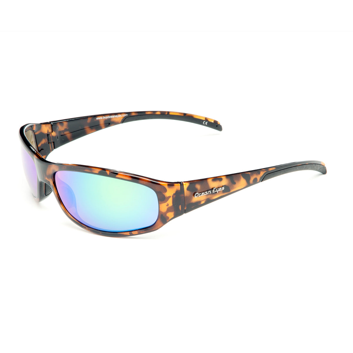 Pipeline– Shiny Tortoise Frame with Green Mirror Lenses 3035-3