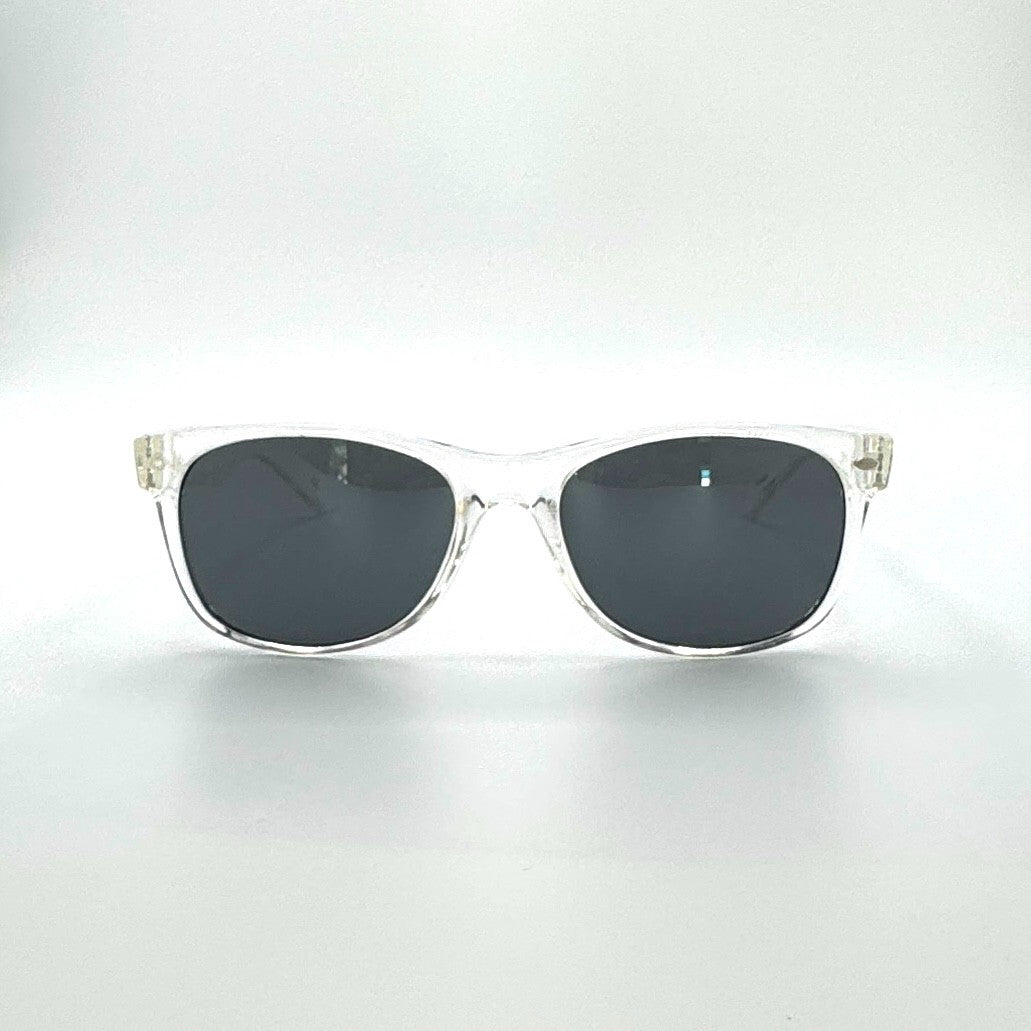 Phat Kat– Shiny Crystal Clear Frame with Smoke Lenses 2051PC-2