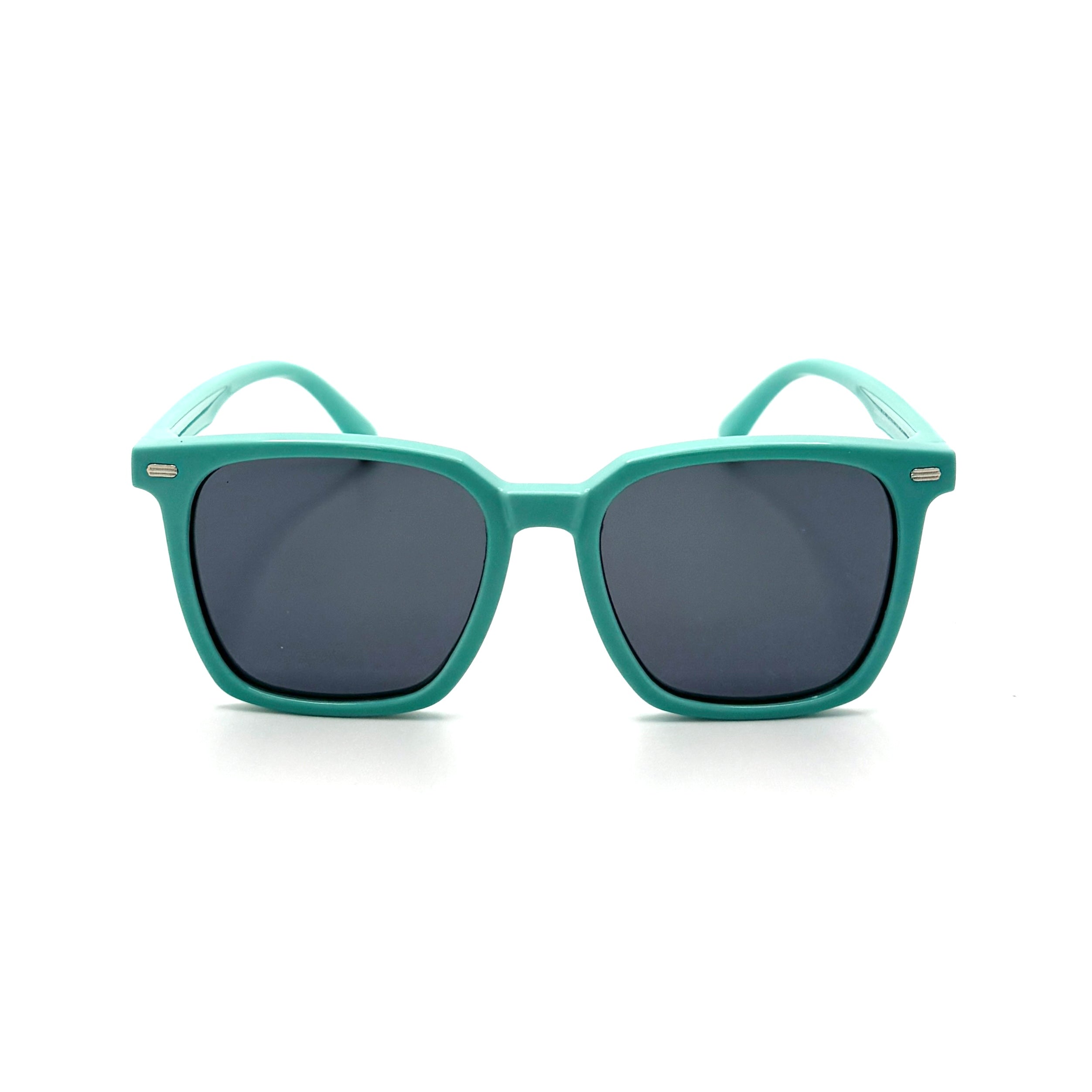 Starfish - kids shiny turquoise frame w/polarized smoke lenses  2064-4