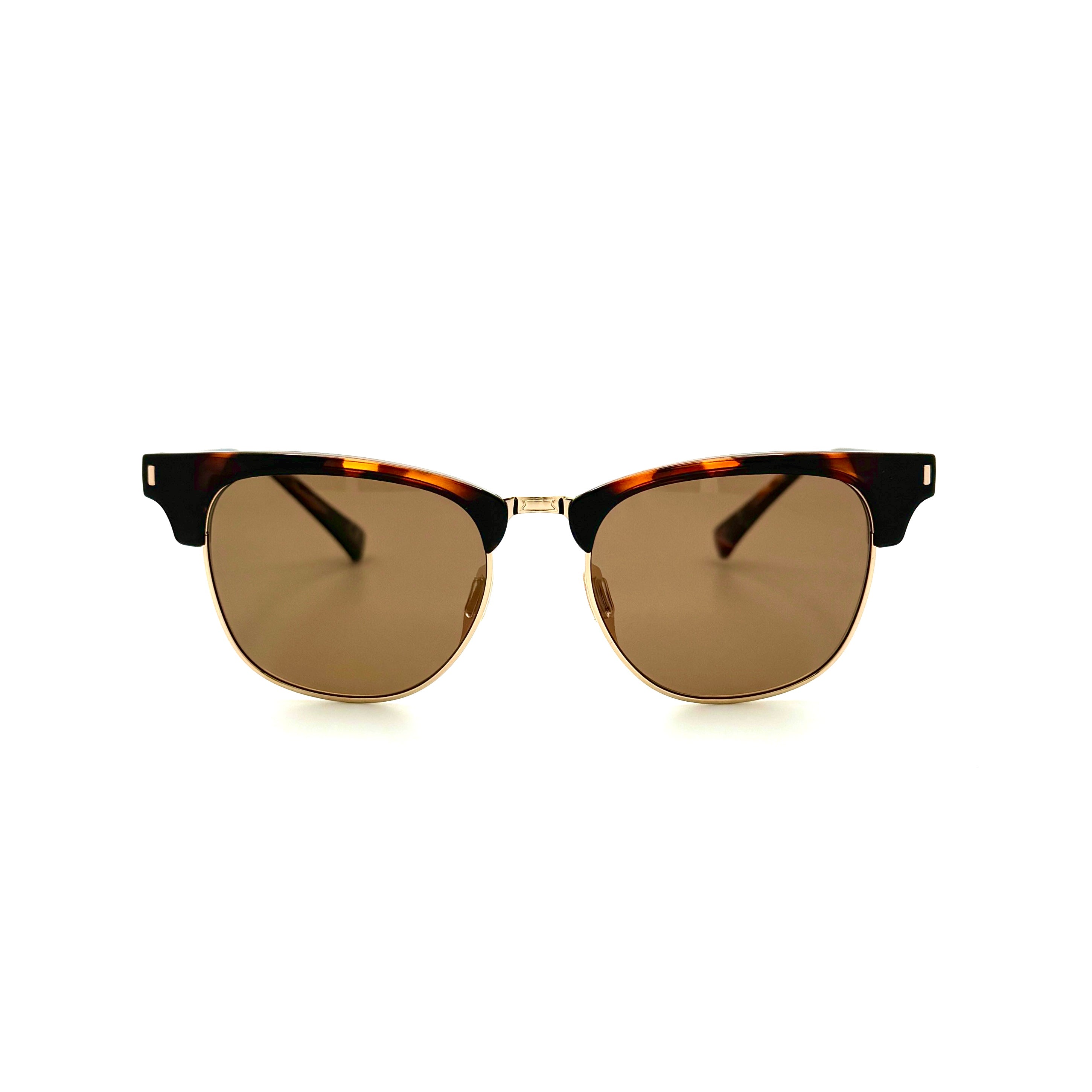 Aruba– Shiny Tortoise and Gold Frame with Amber Lenses 2071PC-2