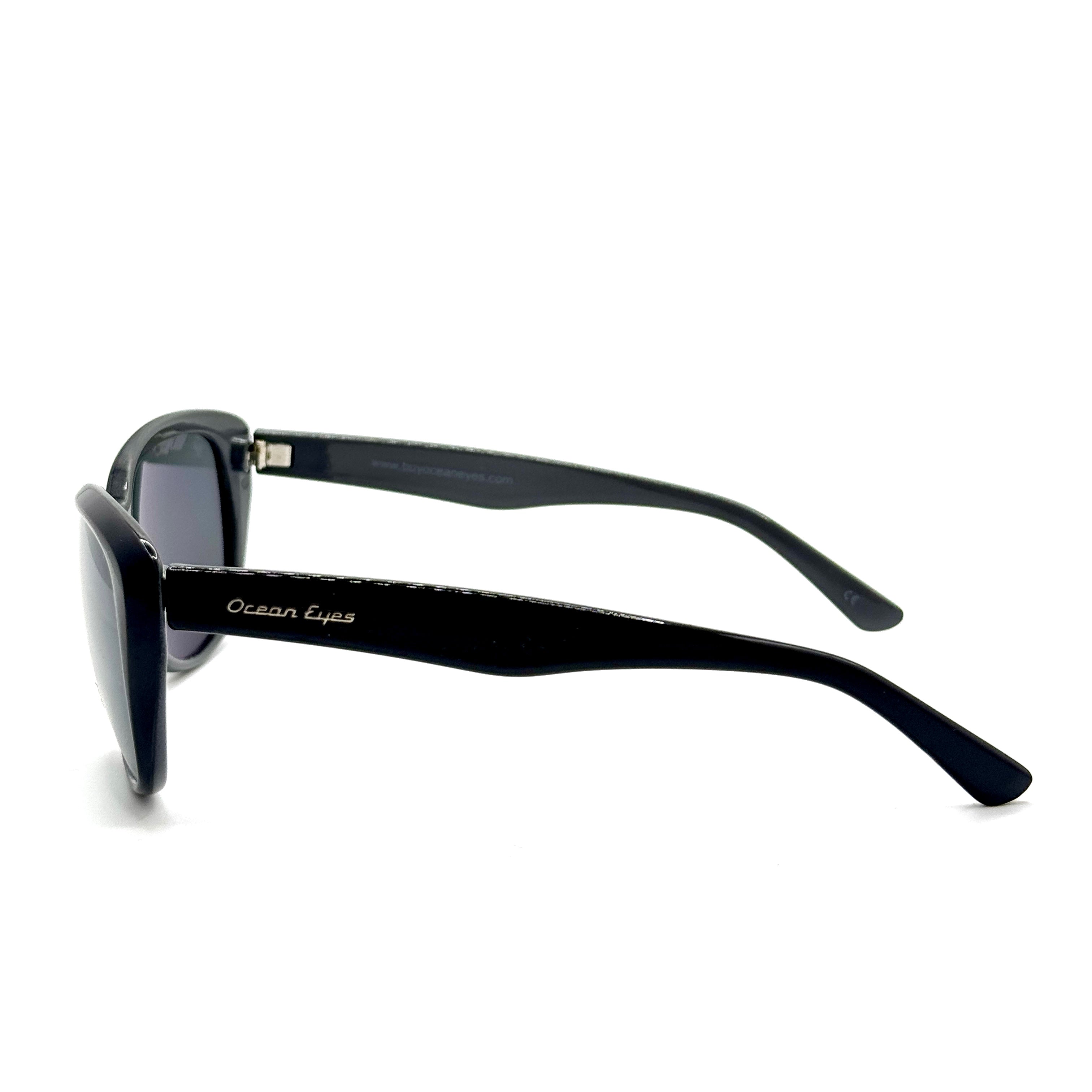 Kauai -Black and Dark Gray Frame with Smoke Lenses 2055PC-1