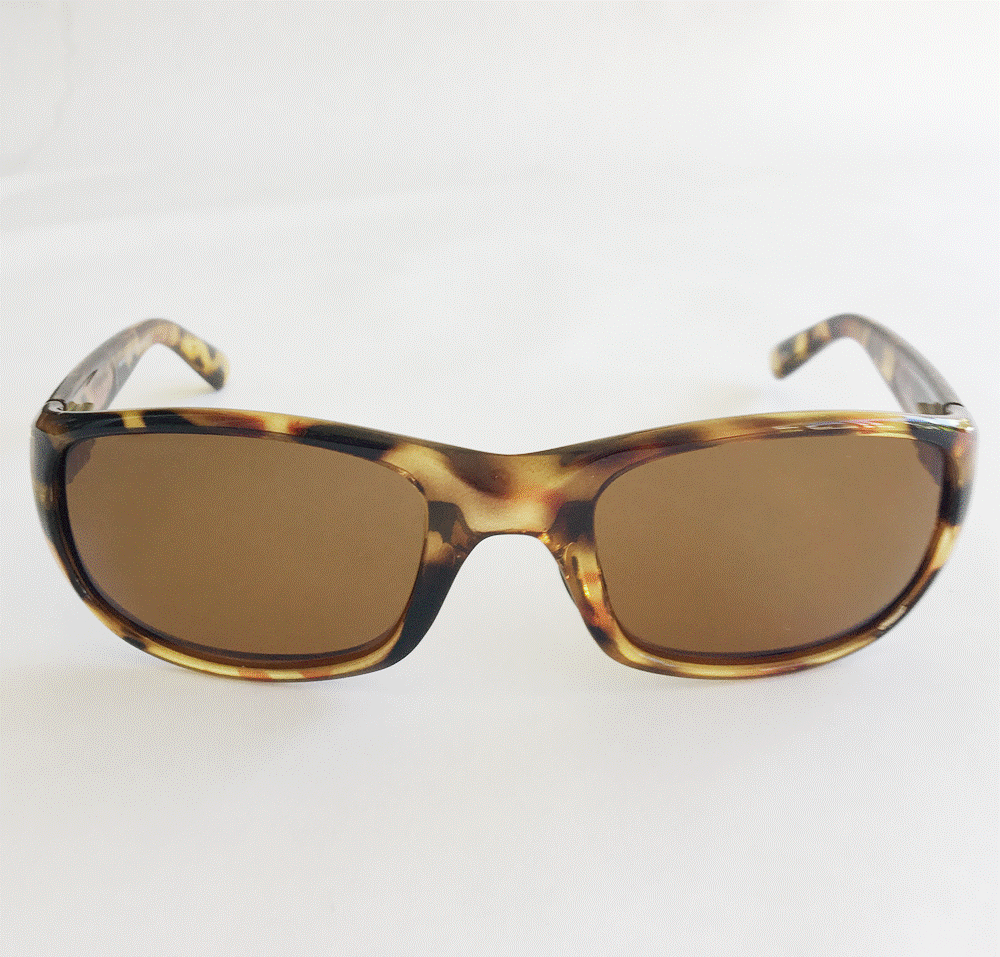 Bombora -Light Brown Tortoise Frame with Amber Lenses 2056-1
