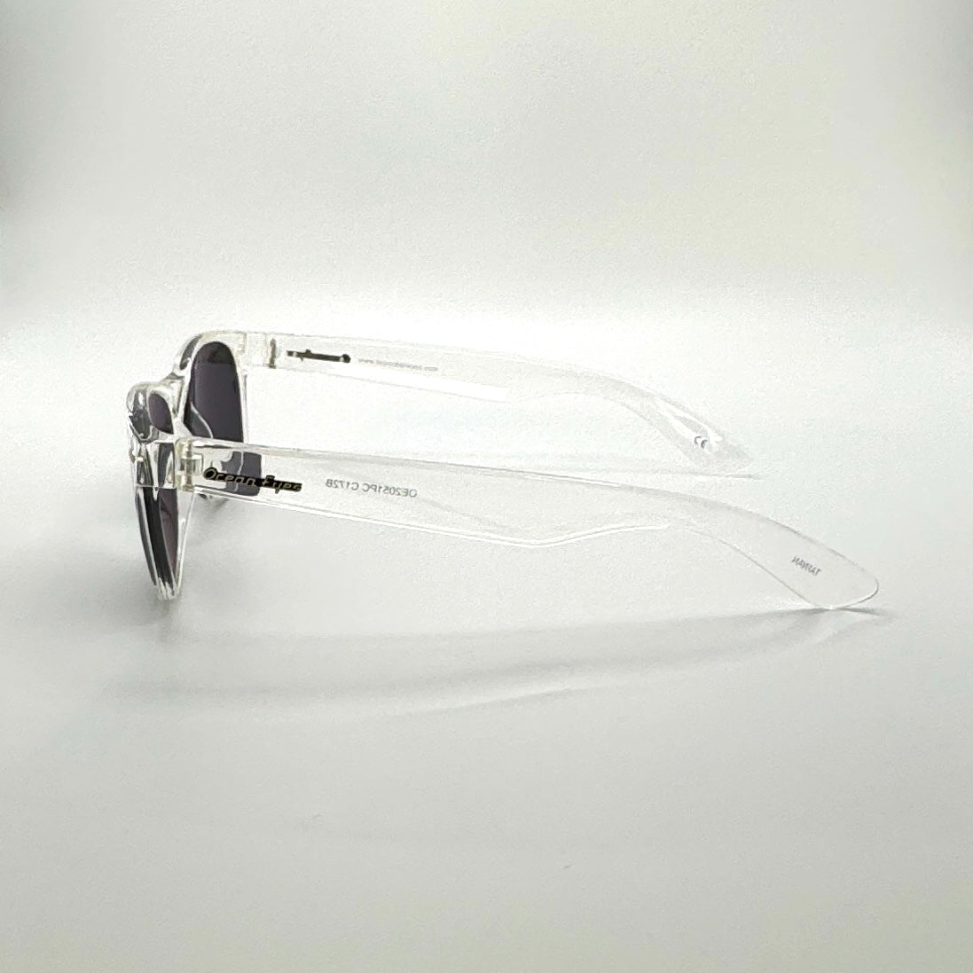 Phat Kat– Shiny Crystal Clear Frame with Smoke Lenses 2051PC-2